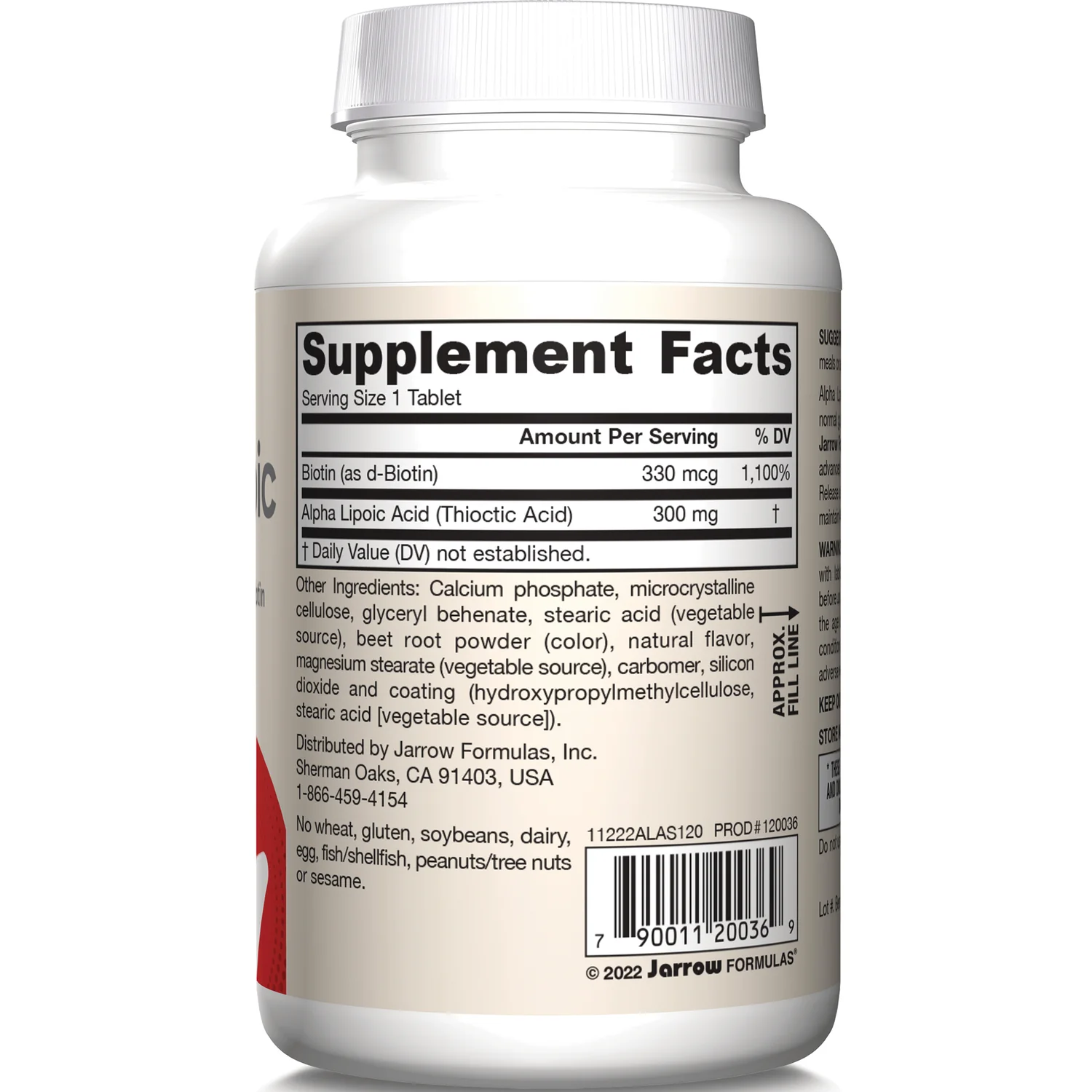 Vegan Alpha Lipoic Sustain with Biotin - Image 2