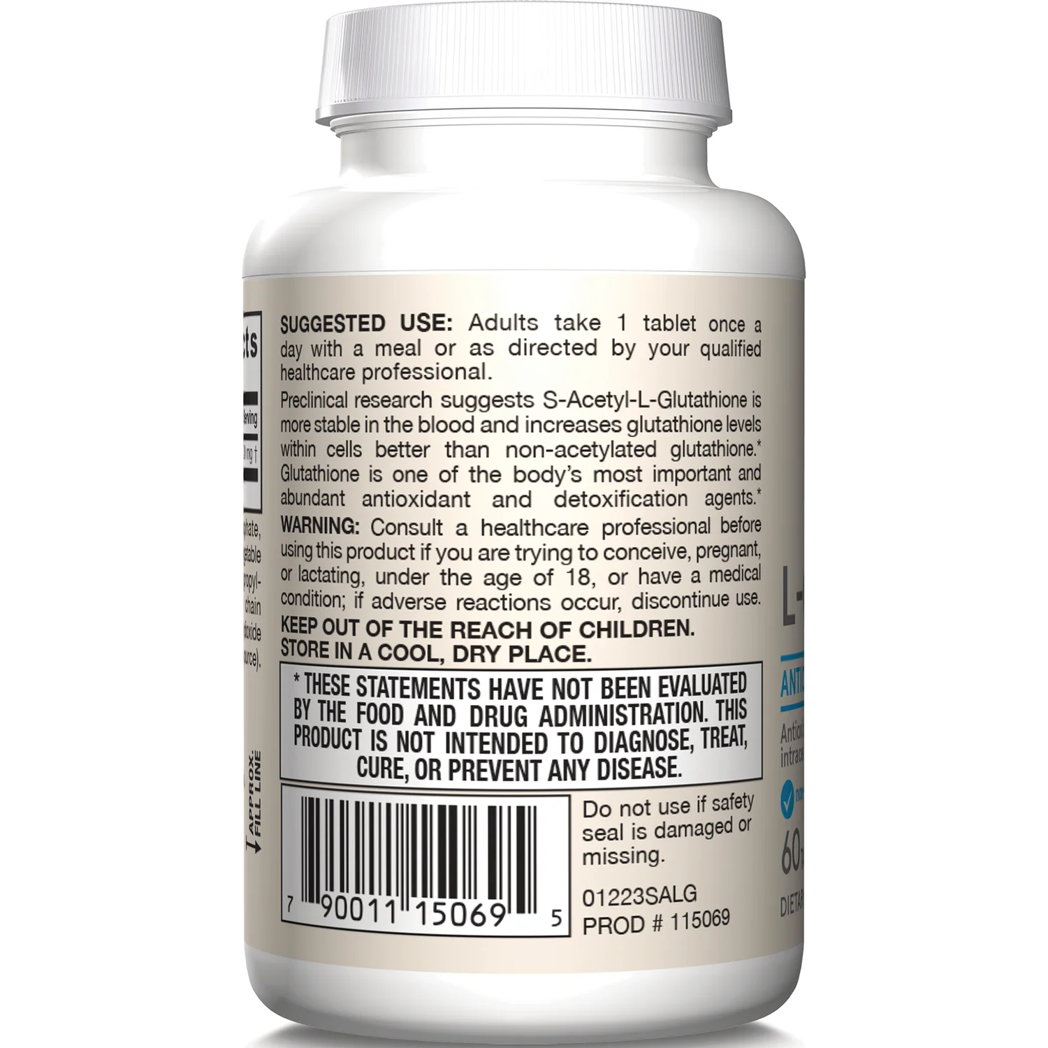 Vegan S-Acetyl L-Glutathione - Image 3
