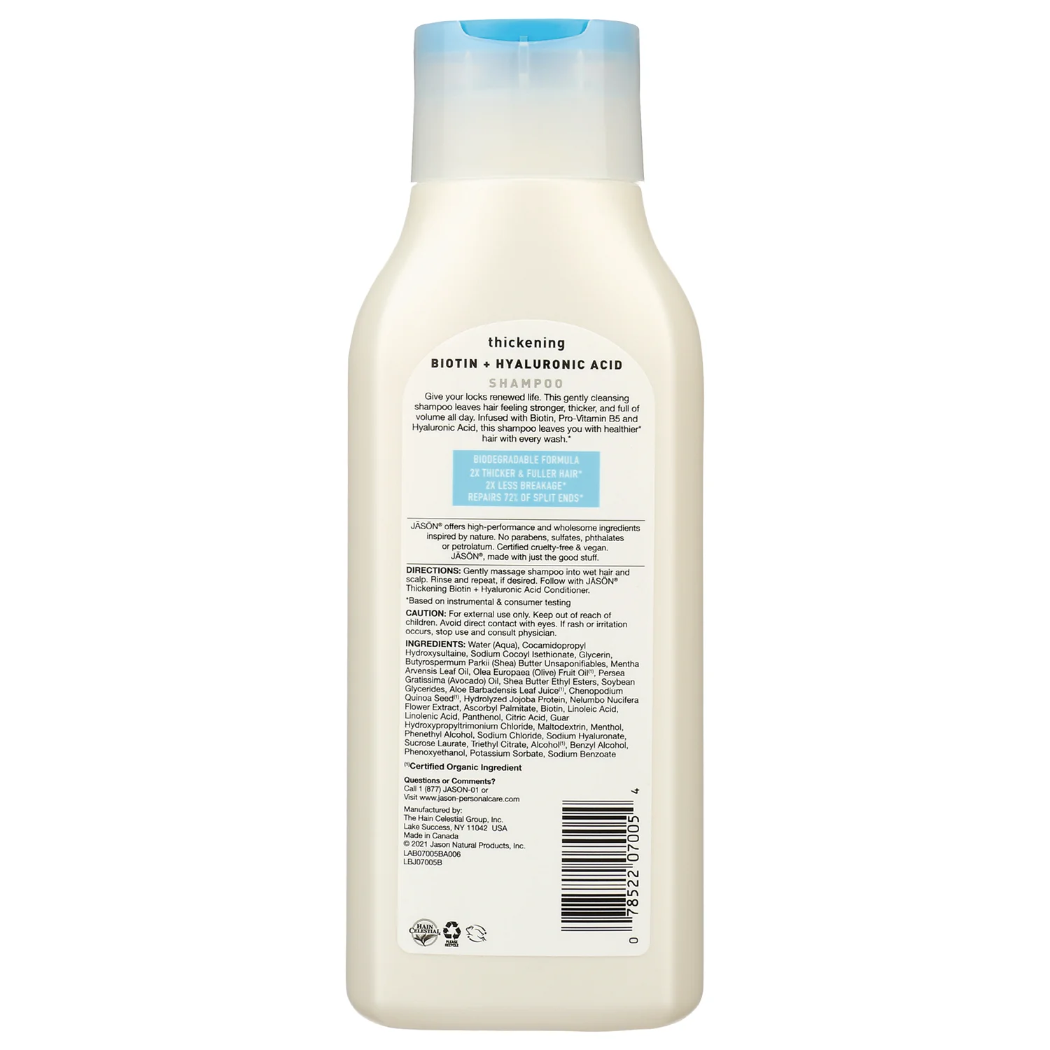 Thickening Biotin + Hyaluronic Acid Shampoo - Image 2