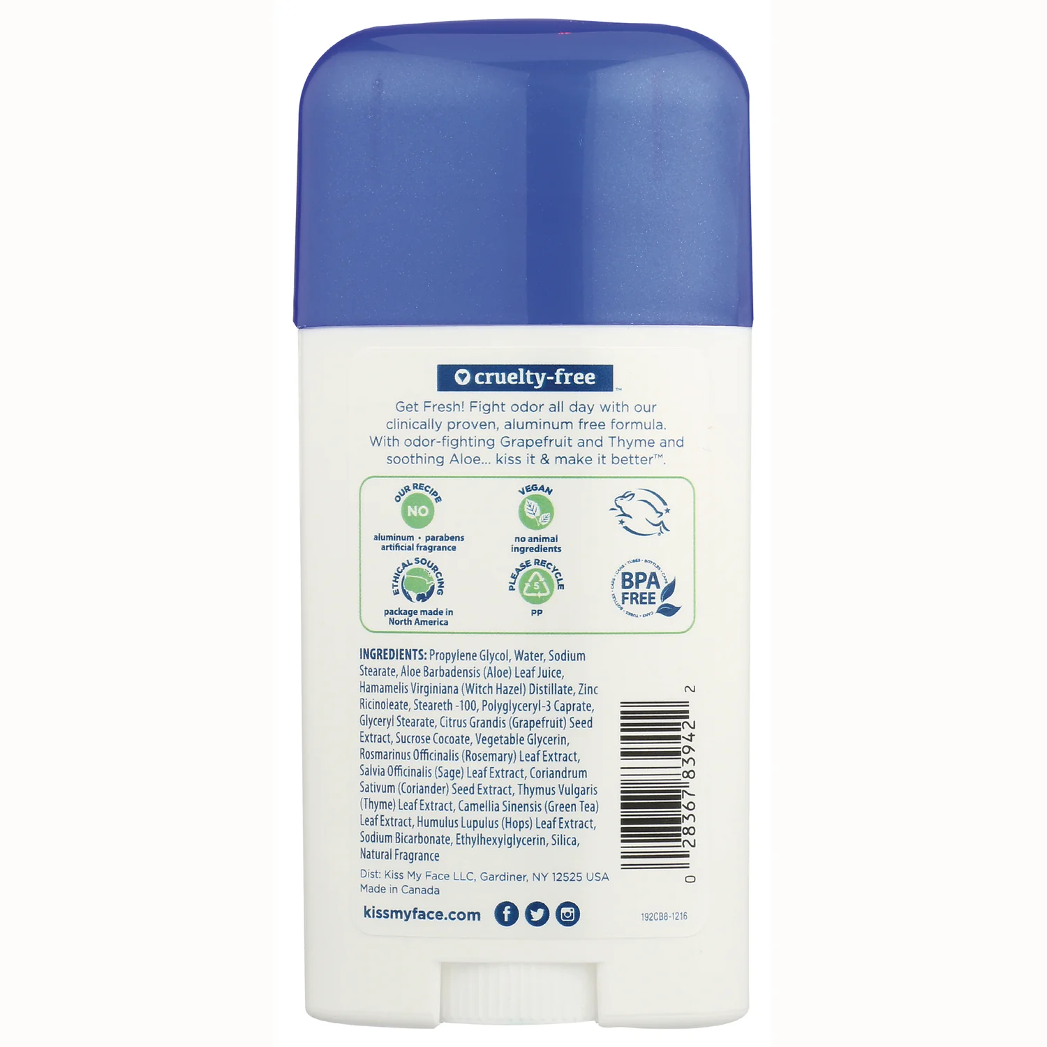 Active Life Deodorant - Cucumber Green Tea - Image 2