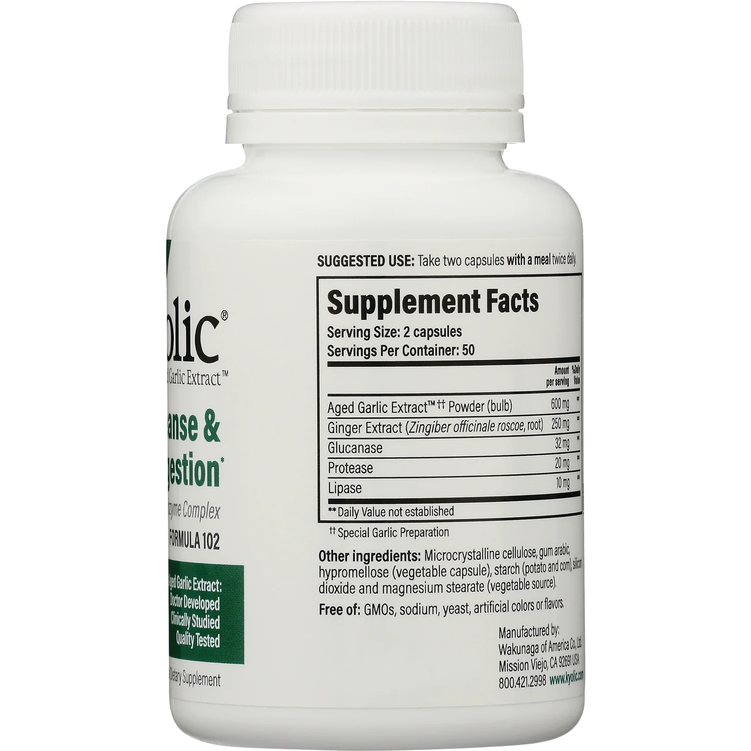 Cleanse &  Digestion Formula 102 - Image 2
