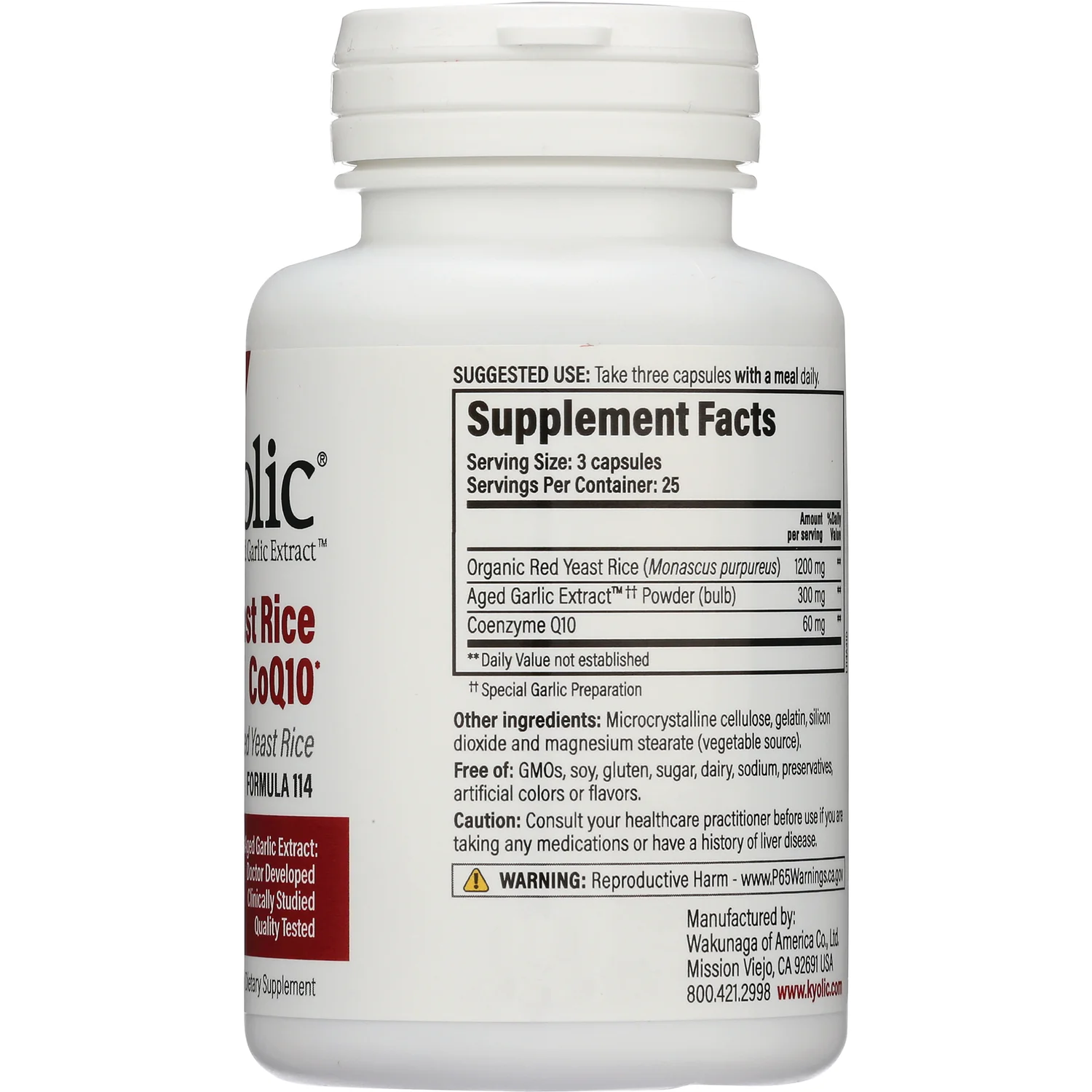 Red Yeast Rice CoQ10 Formula 114 - Image 2