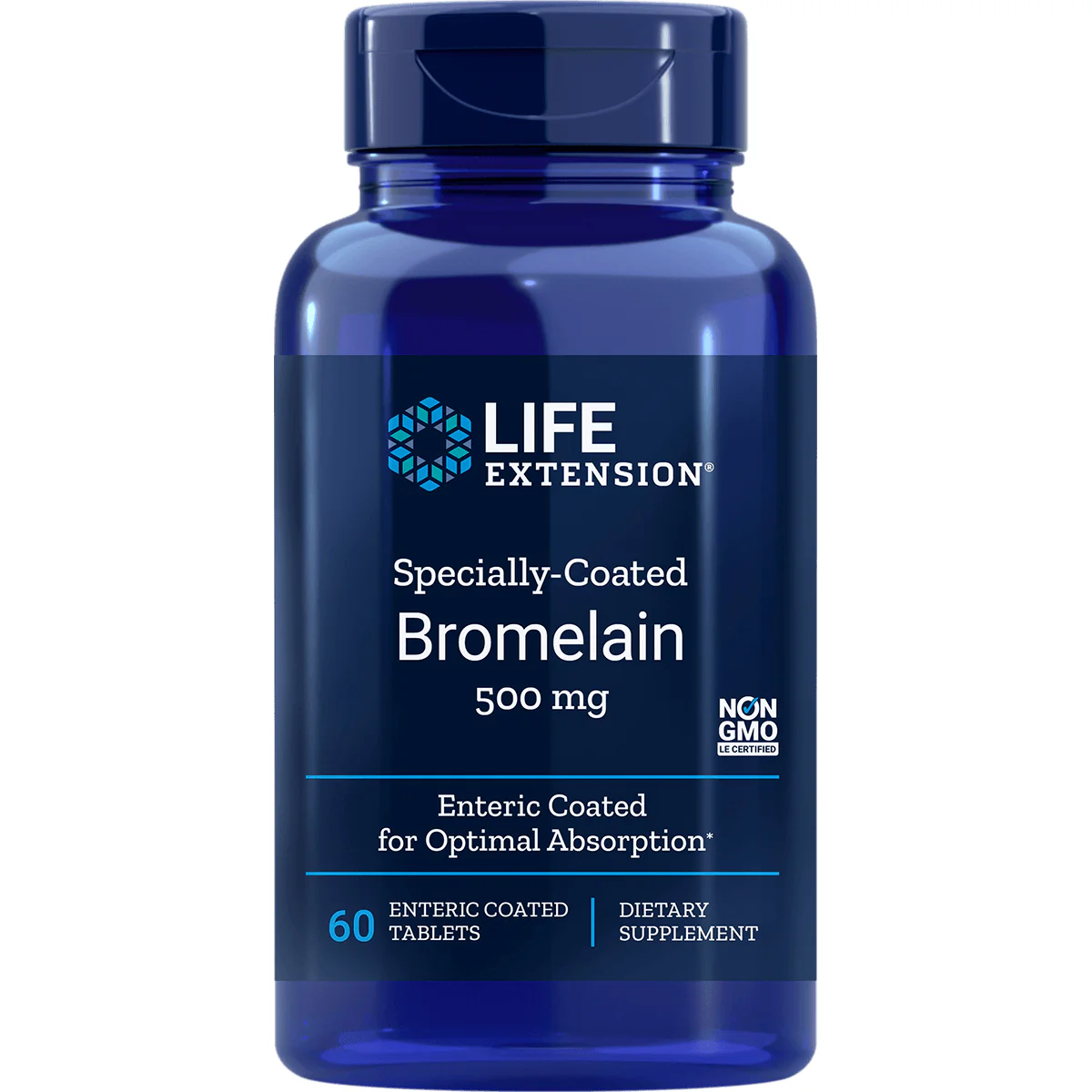 Specially-Coated Bromelain