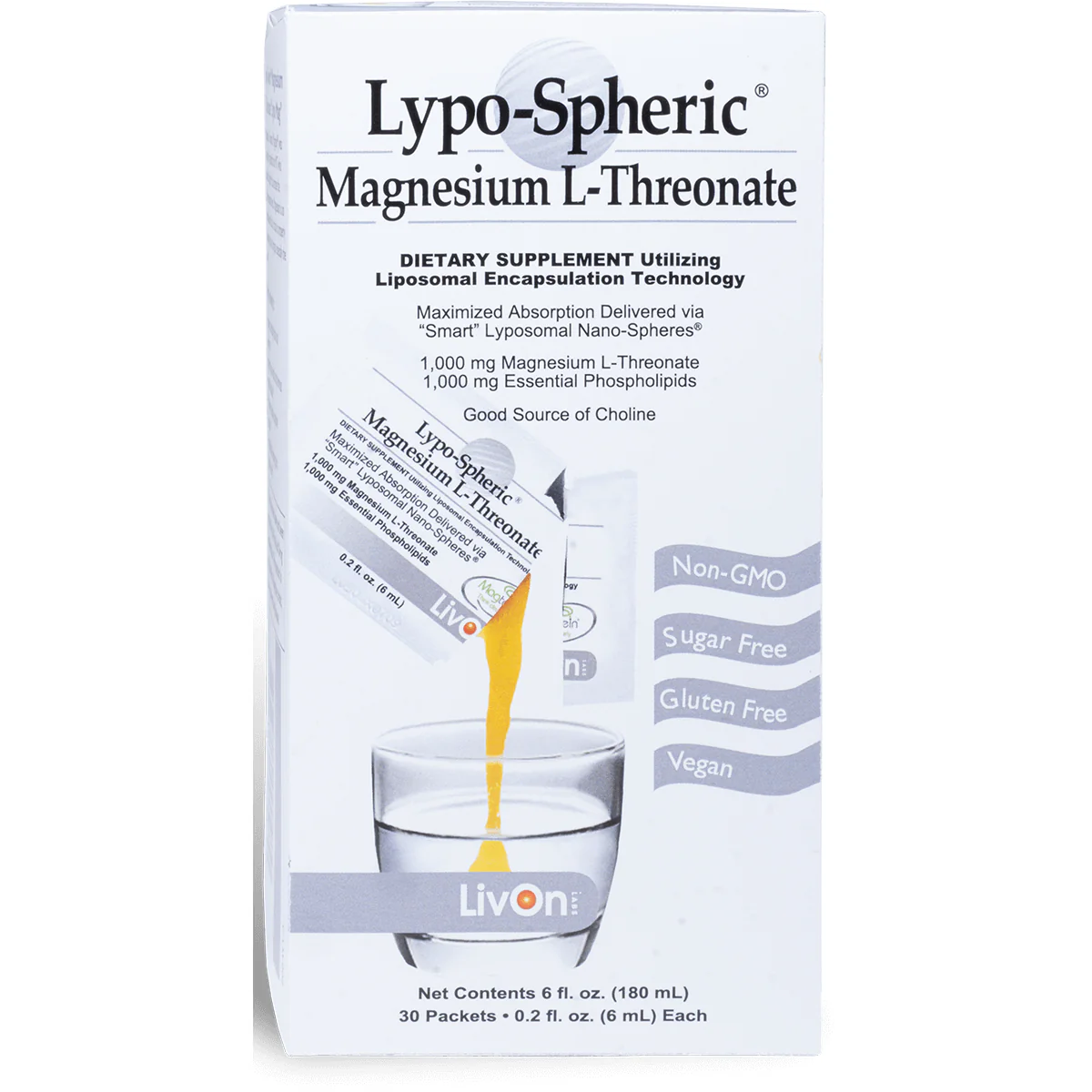 Lypo-Spheric Magnesium L-Threonate