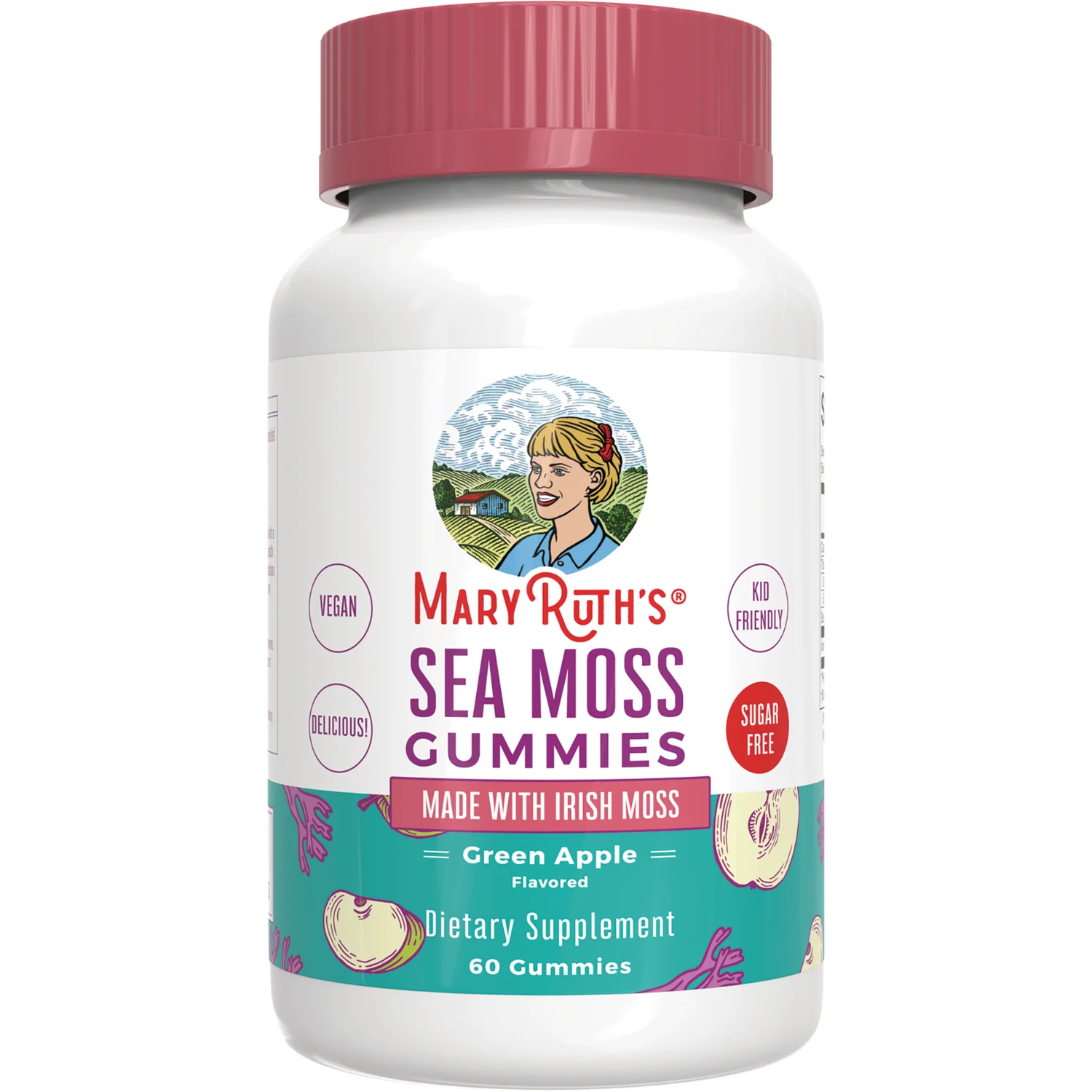 Sea Moss Gummies - Green Apple