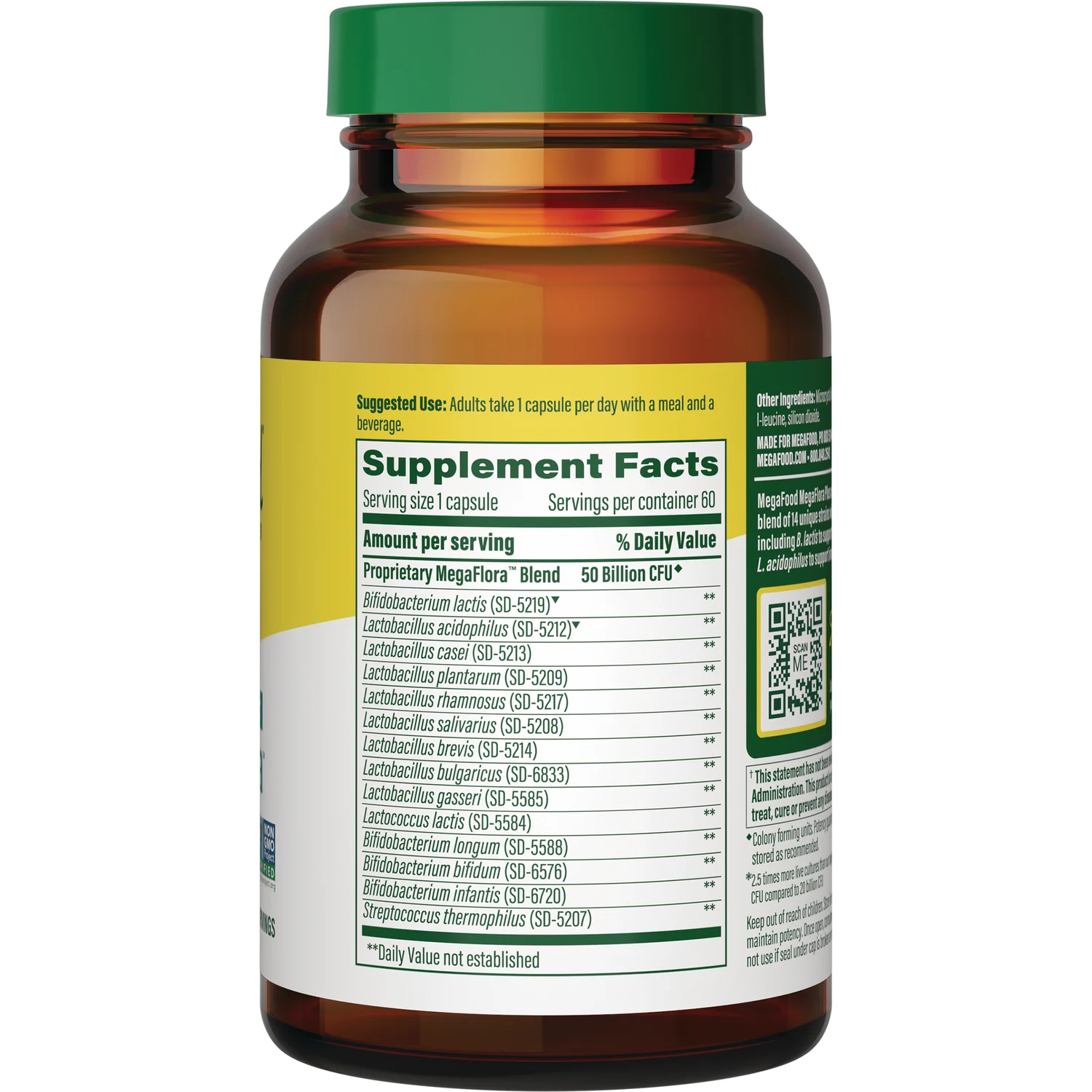 Plus MegaFlora Daily Probiotic - Image 2