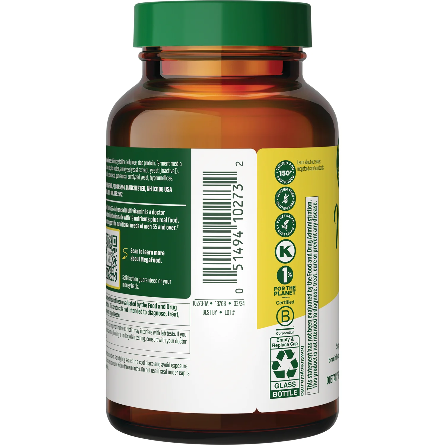 Men's 55+ Advanced Mulitvitamin - Image 3