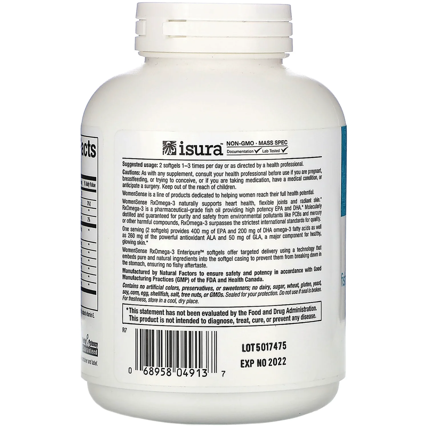 WOMENSENSE RxOmega-3 - Image 3