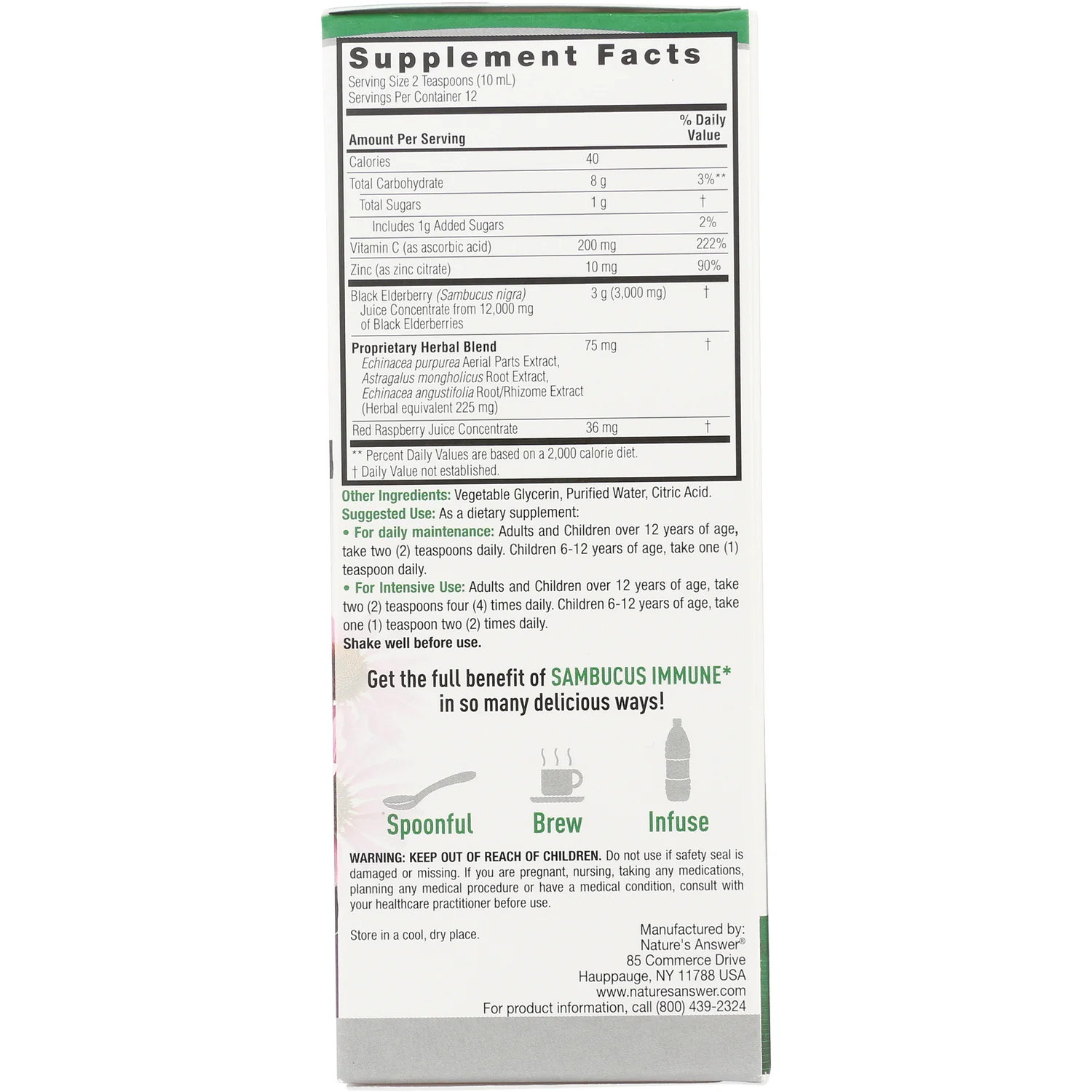 Sambucus Immune Black Elderberry - Image 2