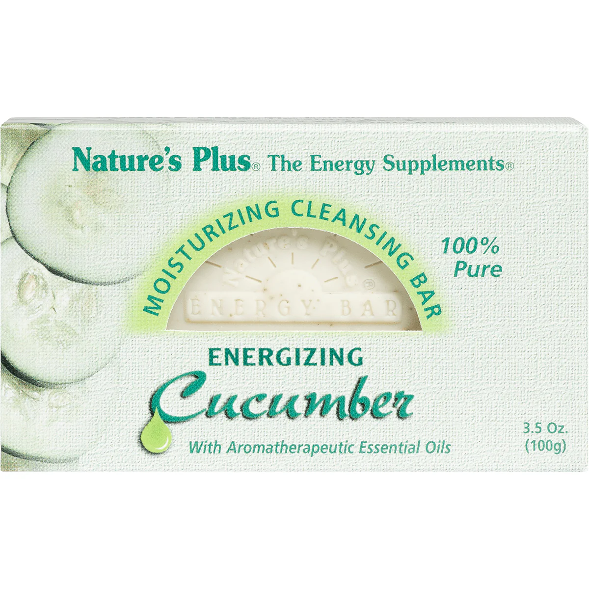 Moisturizing Cleansing Bar - Energizing Cucumber