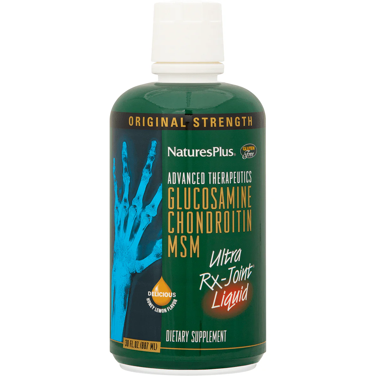 Glucosamine Chondroitn MSM Ultra RX-Joint Liquid - Honey Lemon