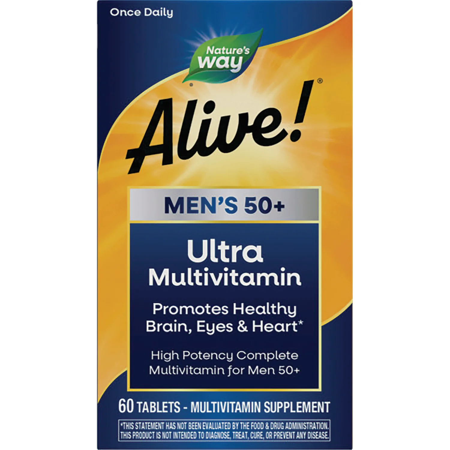 Alive! Men's 50+ Ultra Multivitamin - Image 2