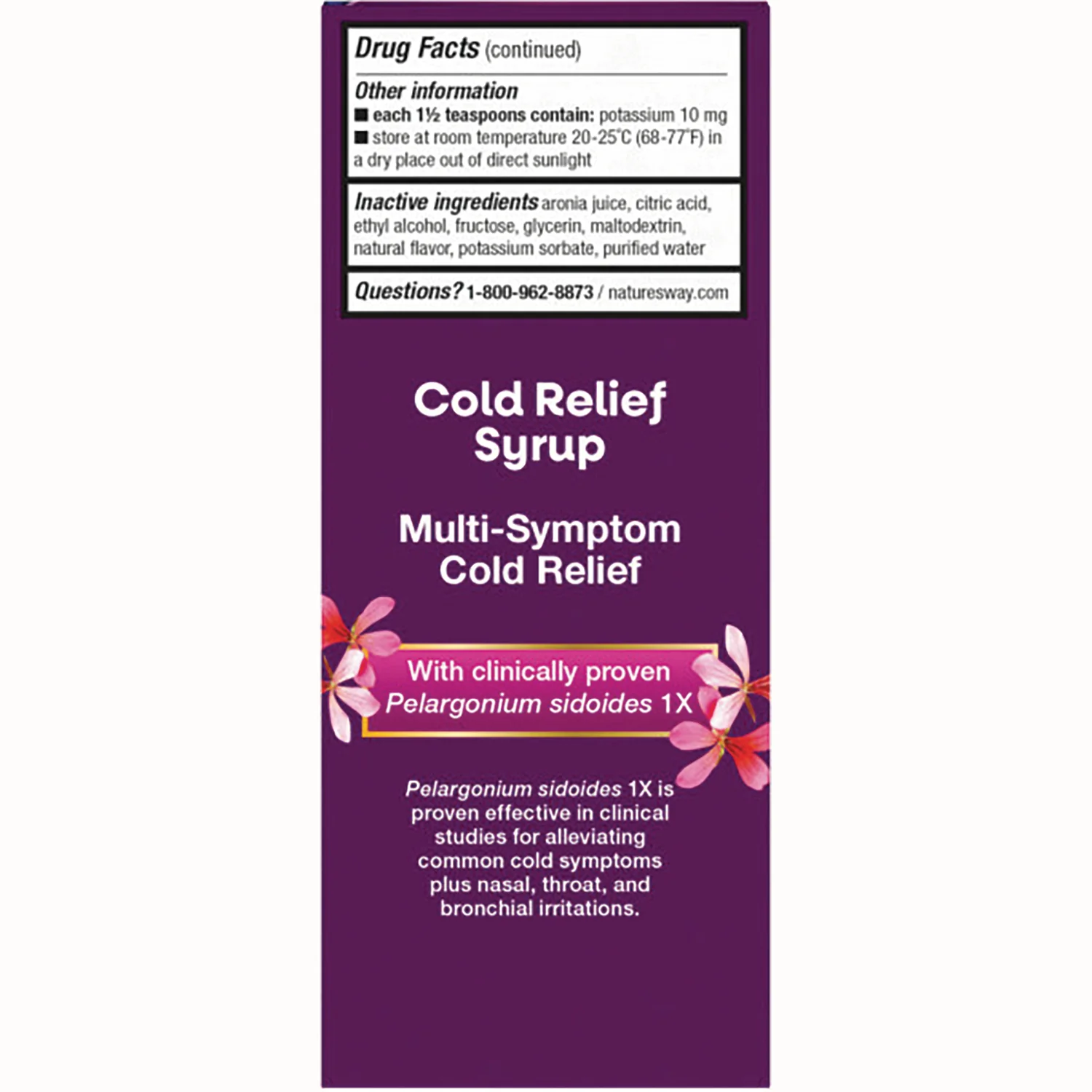 Umcka Cold Relief Syrup - Cherry - Image 3