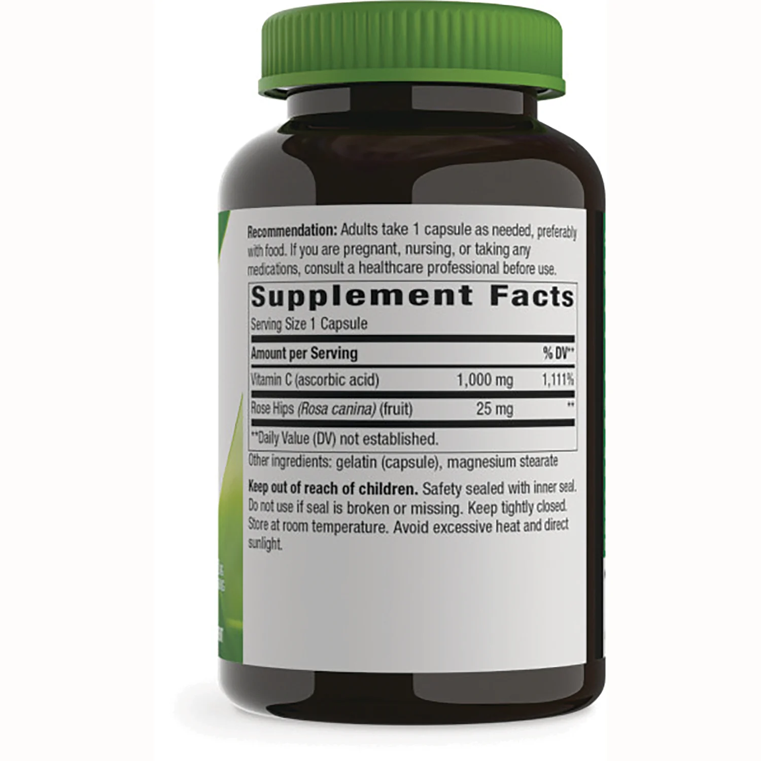 Extra Strength Vitamin C with Rose Hips - Image 2