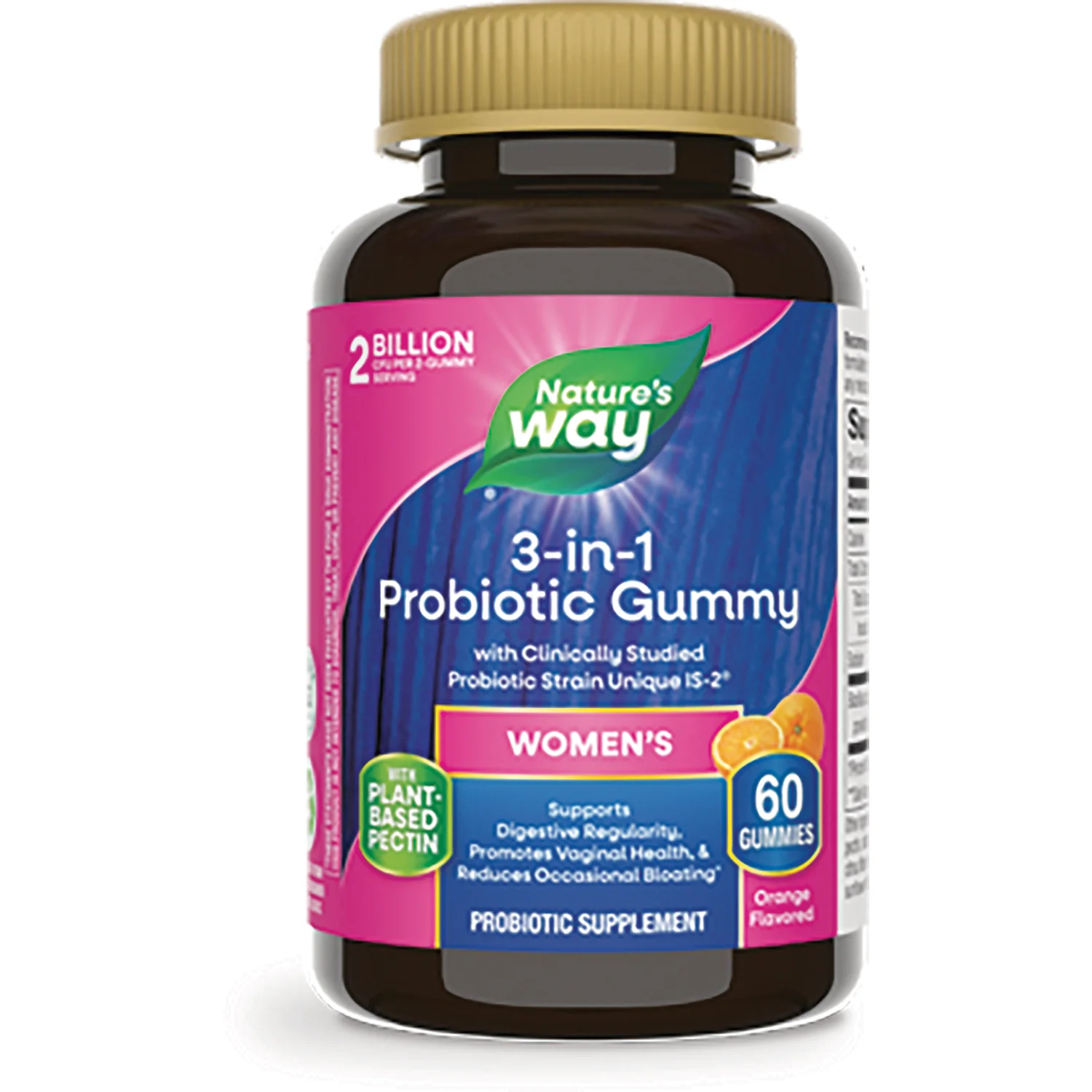 Women's 3-in-1 Probiotic Gummy -  Orange