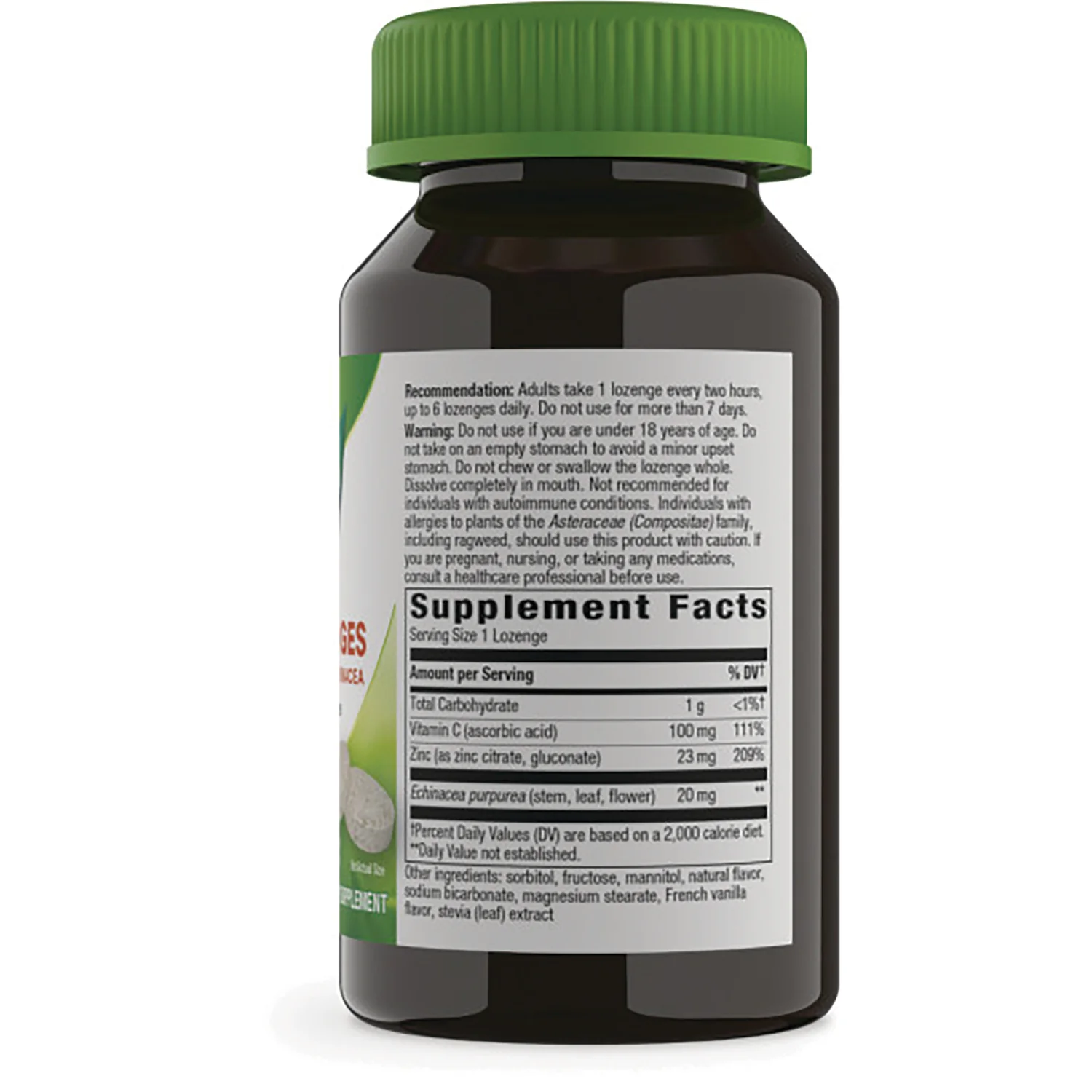 Zinc with Vitamin C & Echinacea - Wild Berry - Image 2