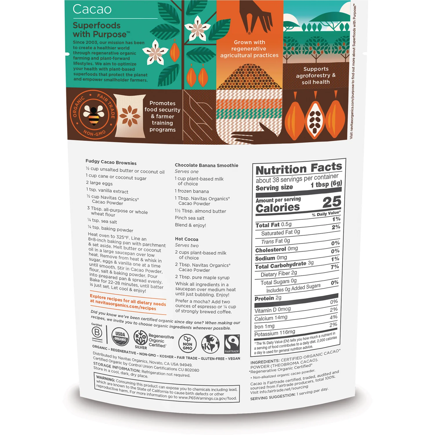 Organic Cacao Powder - Image 2