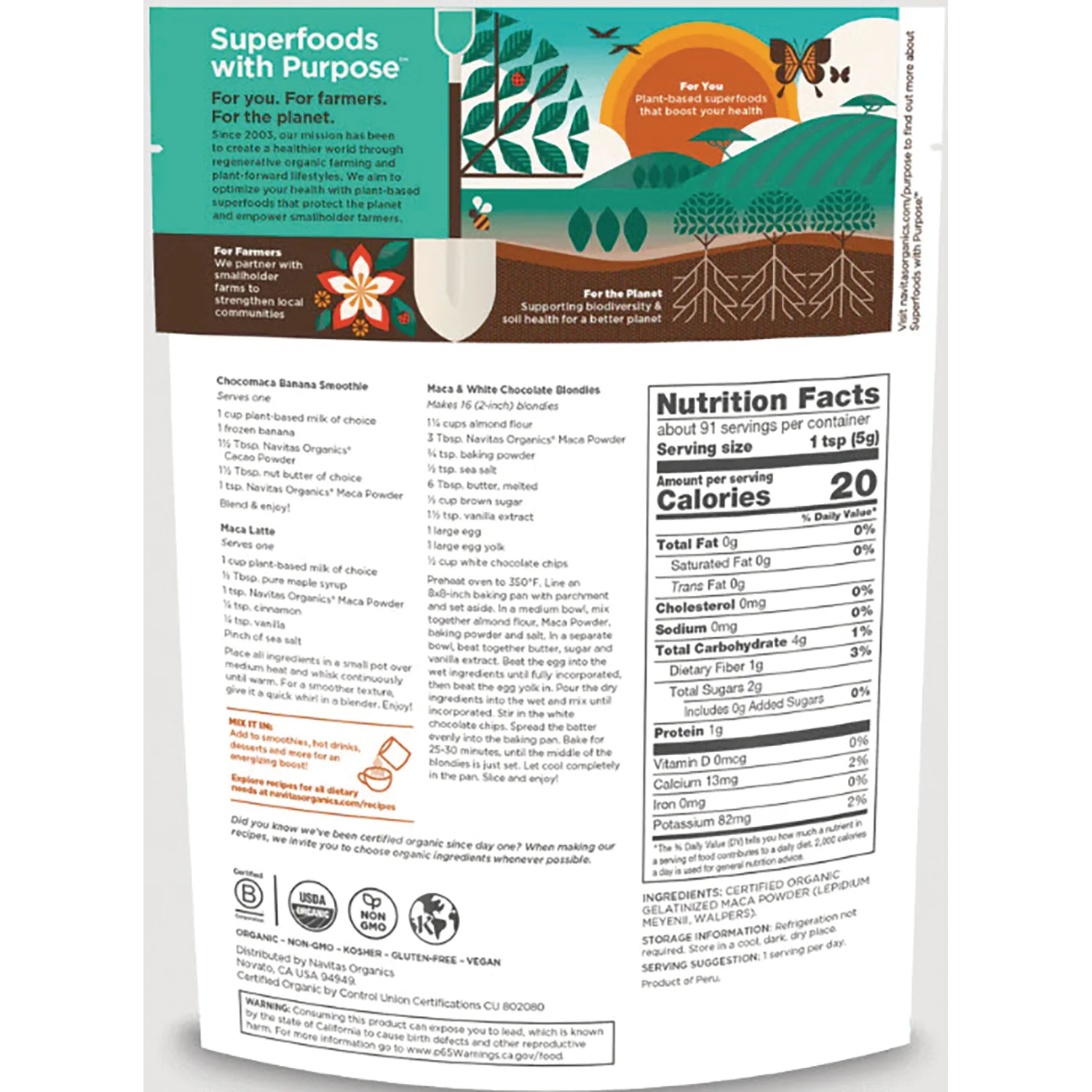 Organic Maca Powder - Image 2