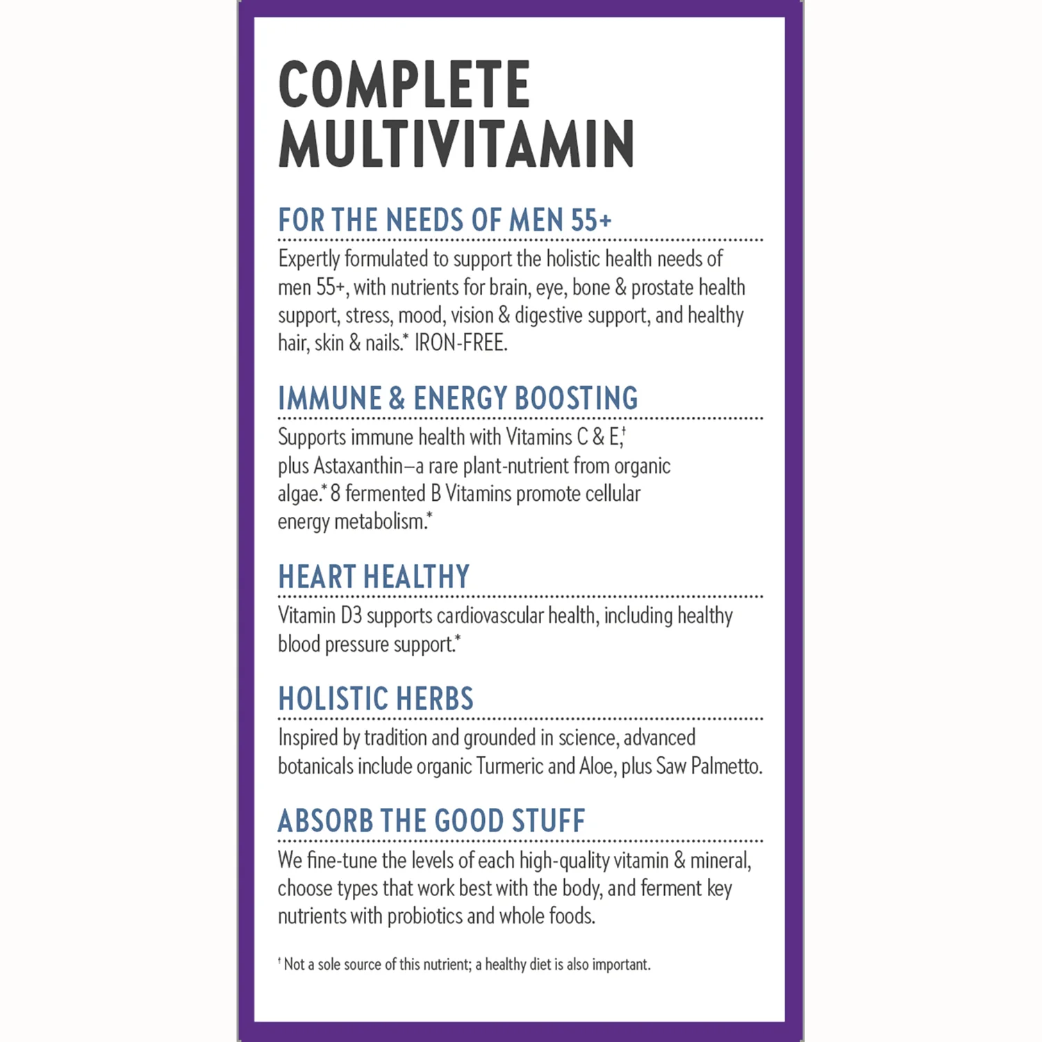 One Daily Every Man's Multivitamin 55+ - Image 4