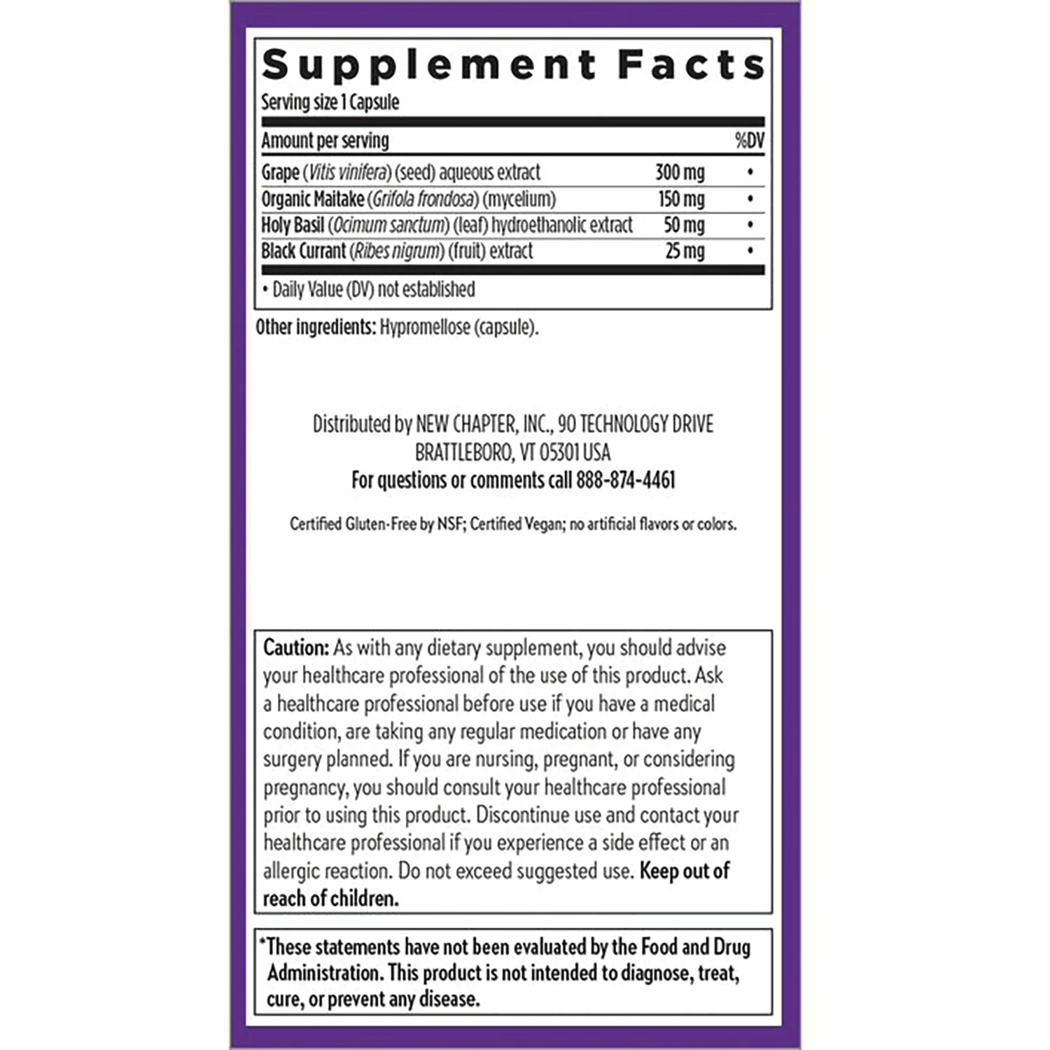 Blood Pressure Balance Grape Seed Blend - Image 2
