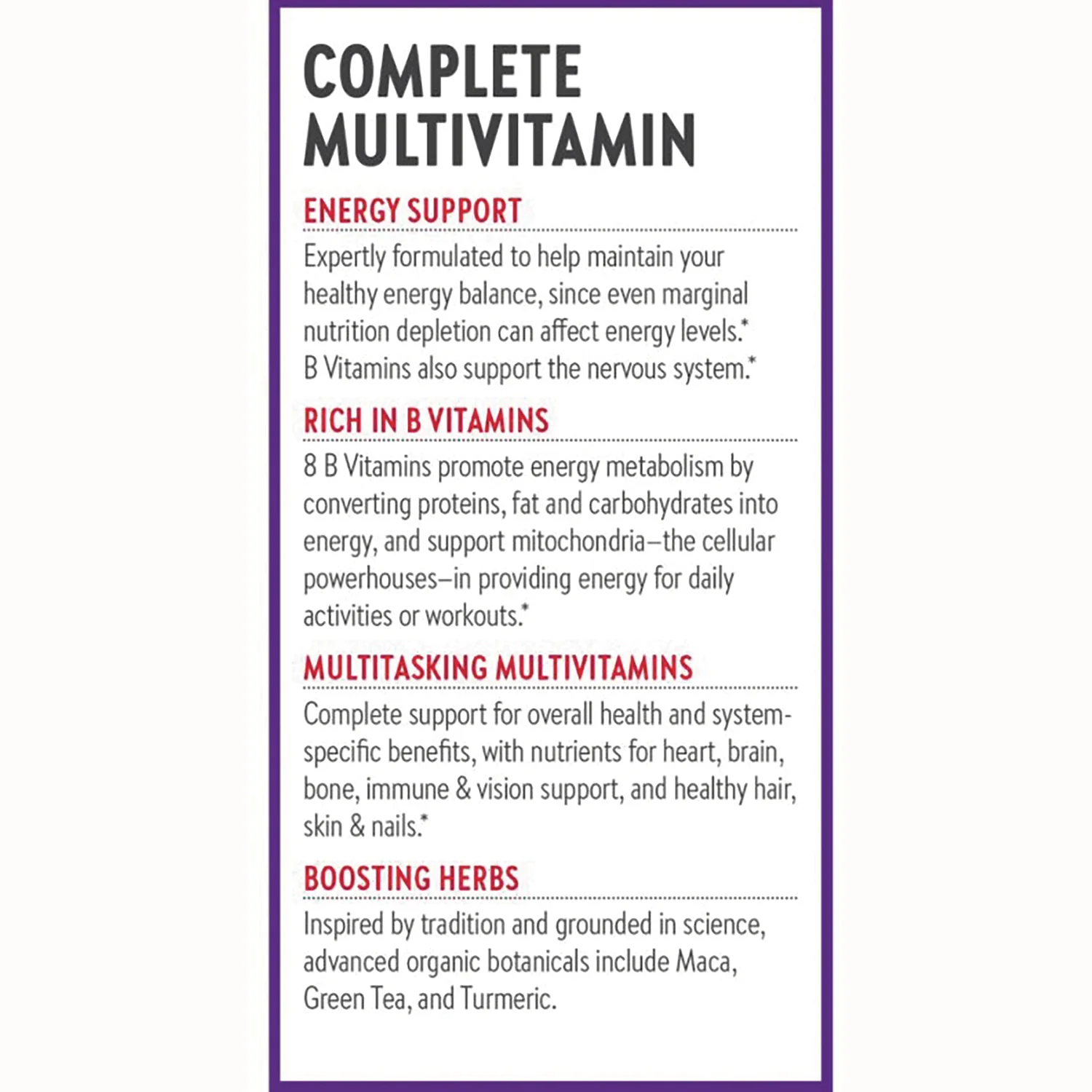Perfect Energy Multivitamin - Image 4