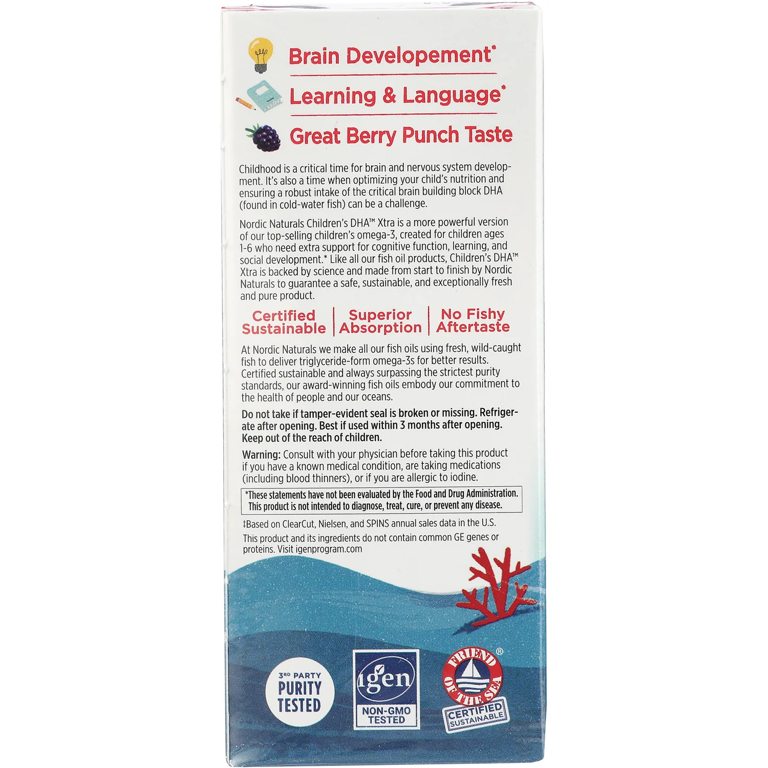 Children's DHA Xtra - Berry Punch - Image 3
