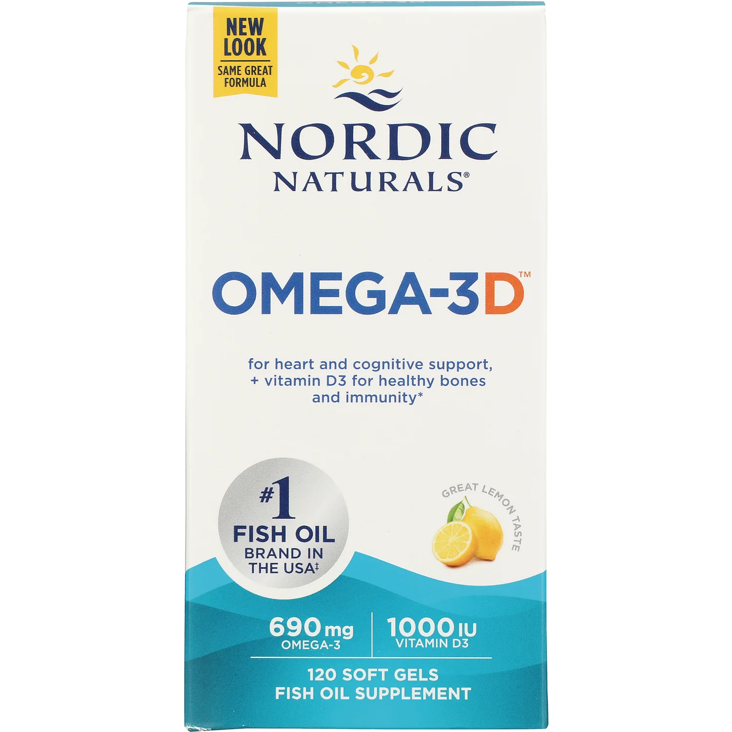 Omega-3D - Lemon