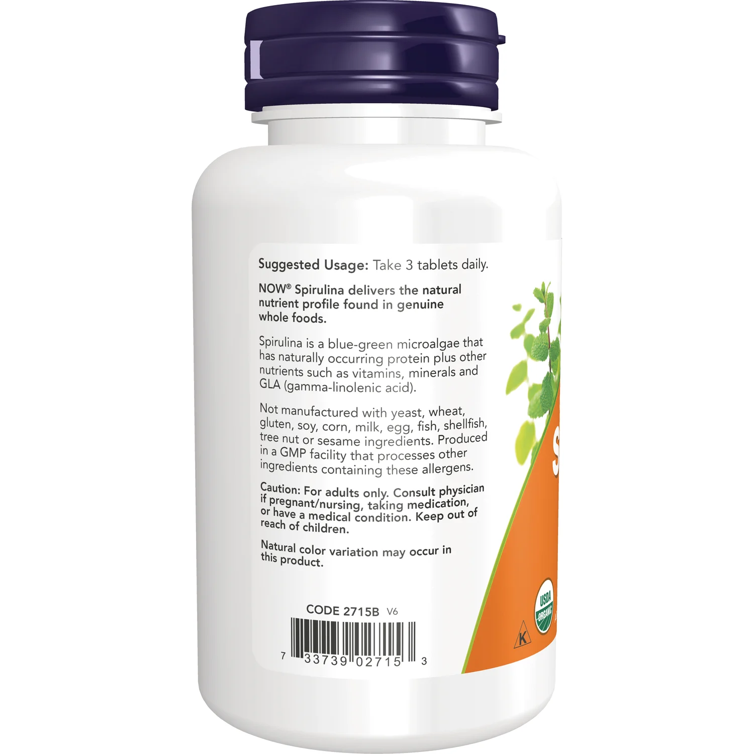 Certified Organic Spirulina - Double Strength - Image 3