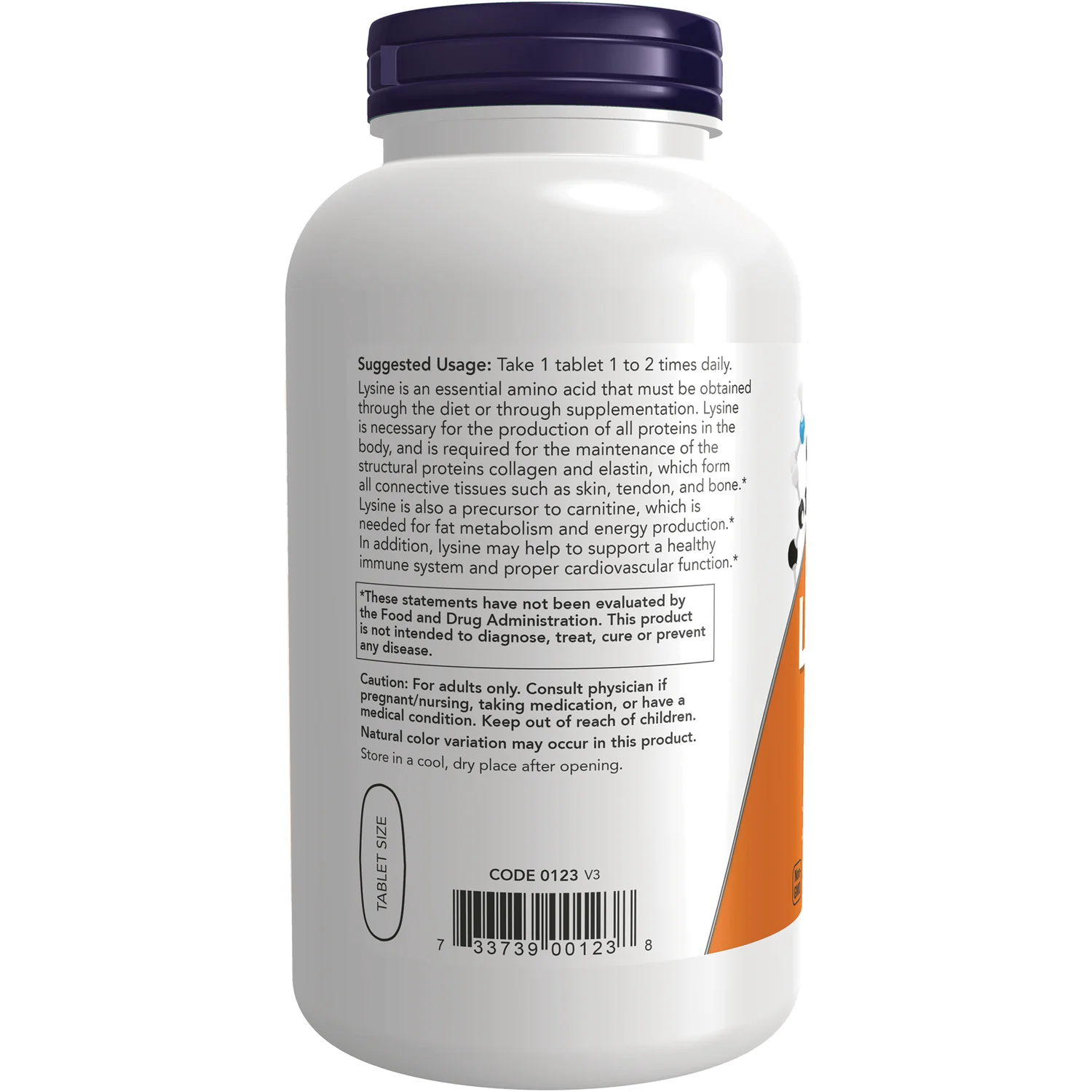 Double Strength L-Lysine - Image 3