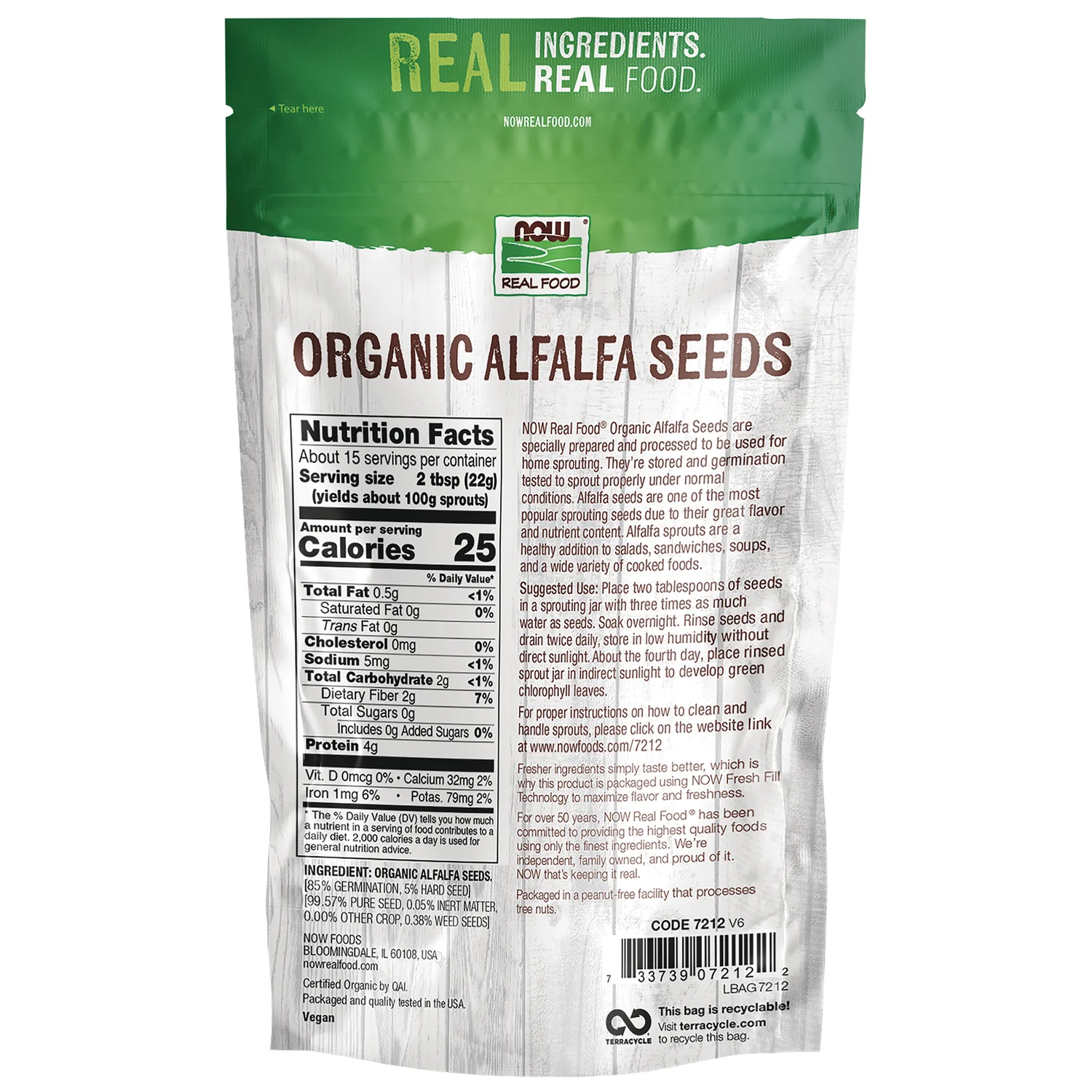 Organic Alfalfa Seeds - Image 2