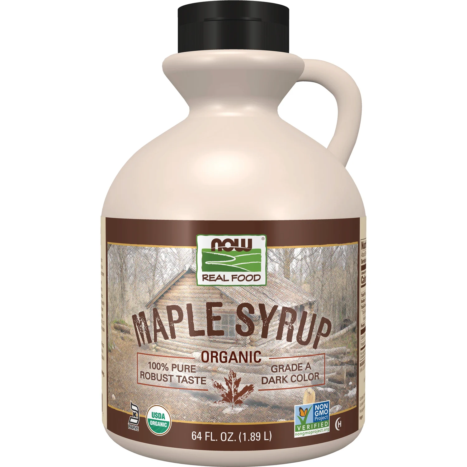 Organic Maple Syrup - Grade A Dark Color - Image 2