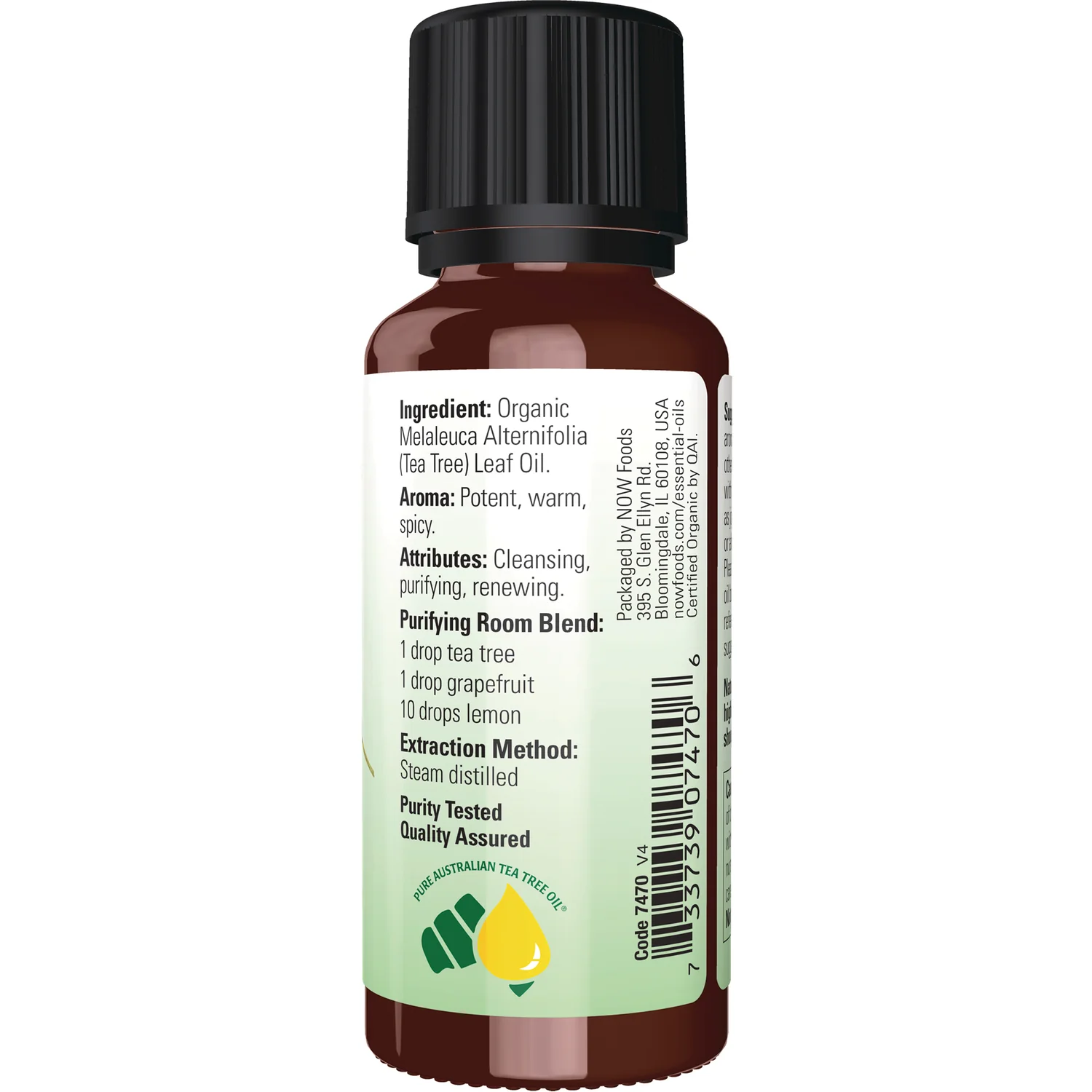 Certified Organic & Pure Tea Tree - Image 2