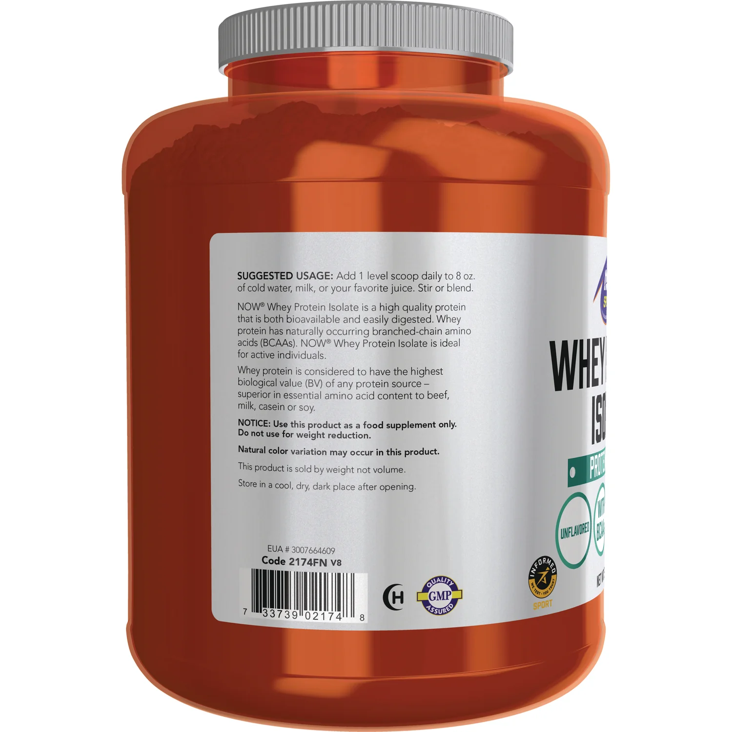 Whey Protein Isolate - Unflavored - Image 3