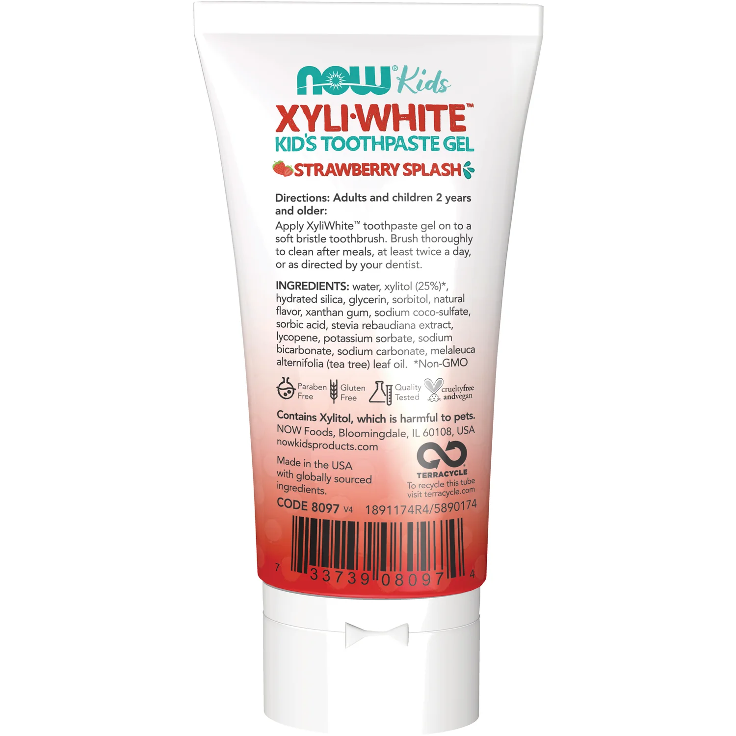 XyliWhite Kids Toothpaste Gel - Strawberry Splash - Image 2