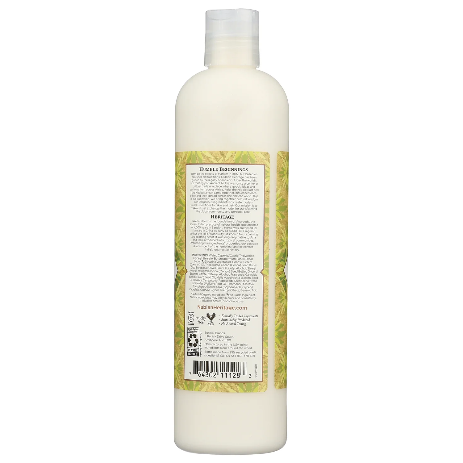 Indian Hemp & Haitian Vetiver Body Lotion - Image 2