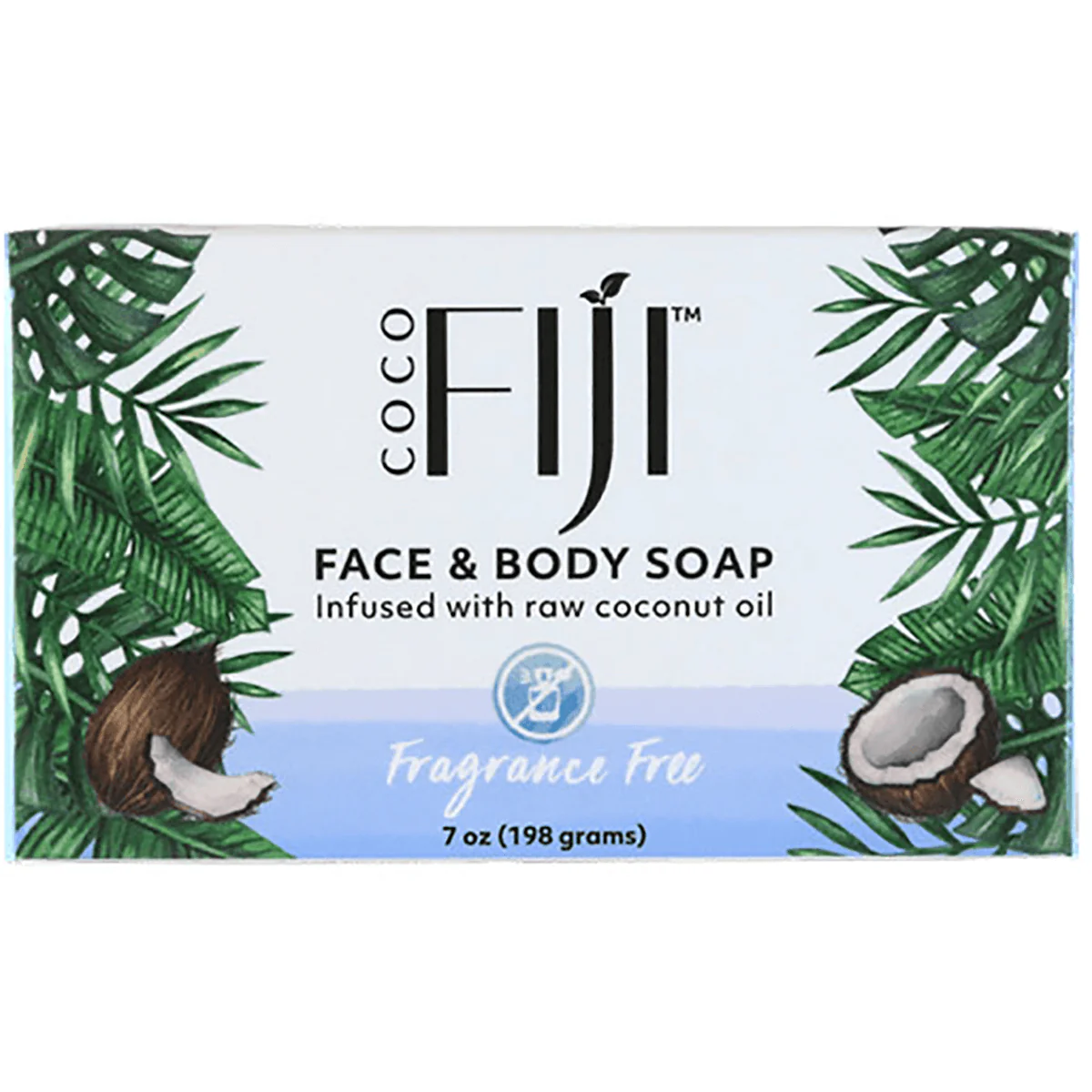 Coco Fiji Face & Body Soap - Fragrance Free