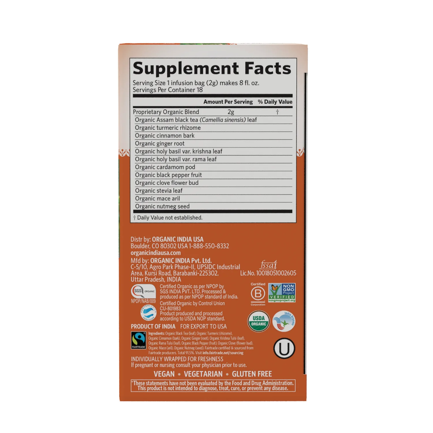 Tulsi Turmeric Chai - Image 2