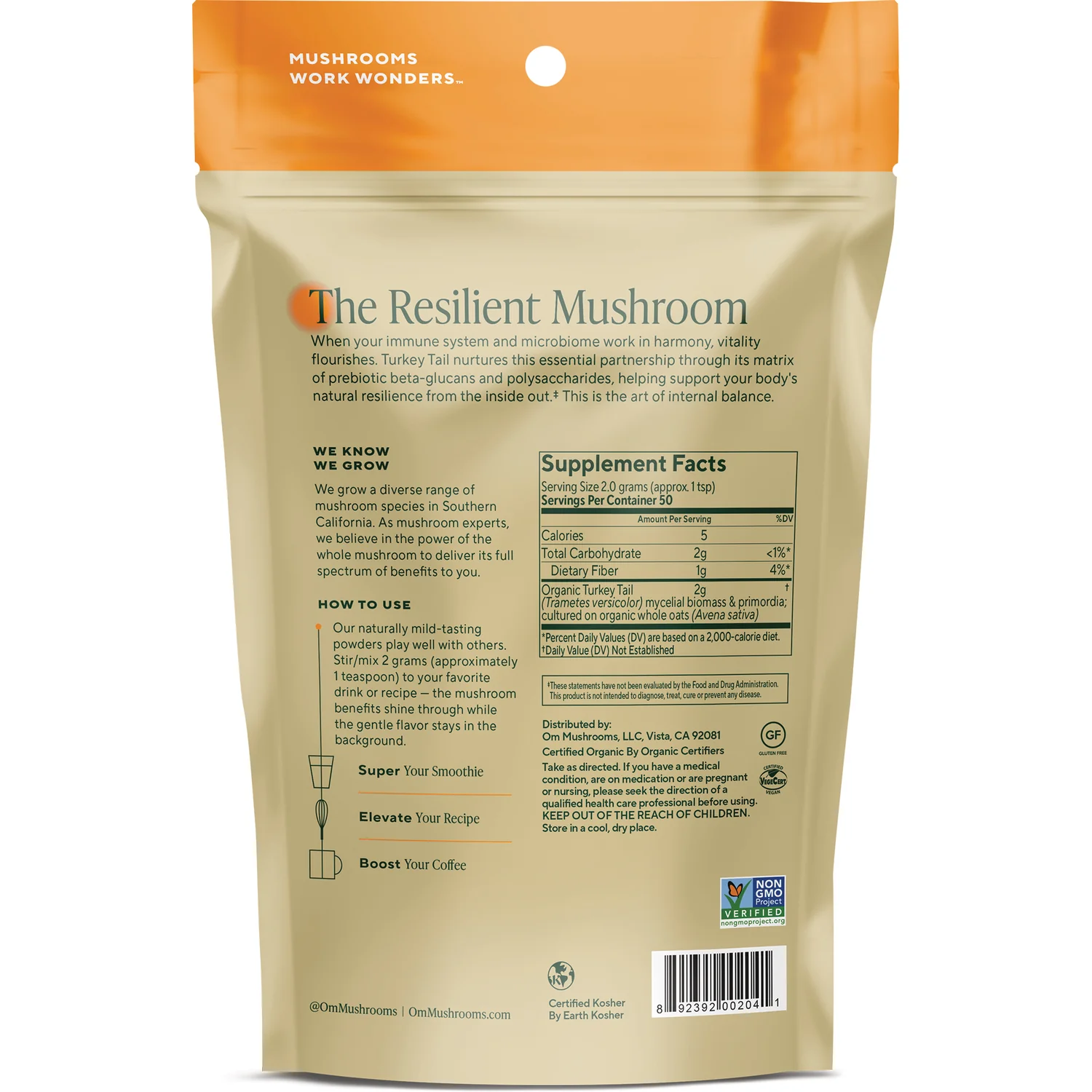 Turkey Tail Mushroom Powder - Image 2