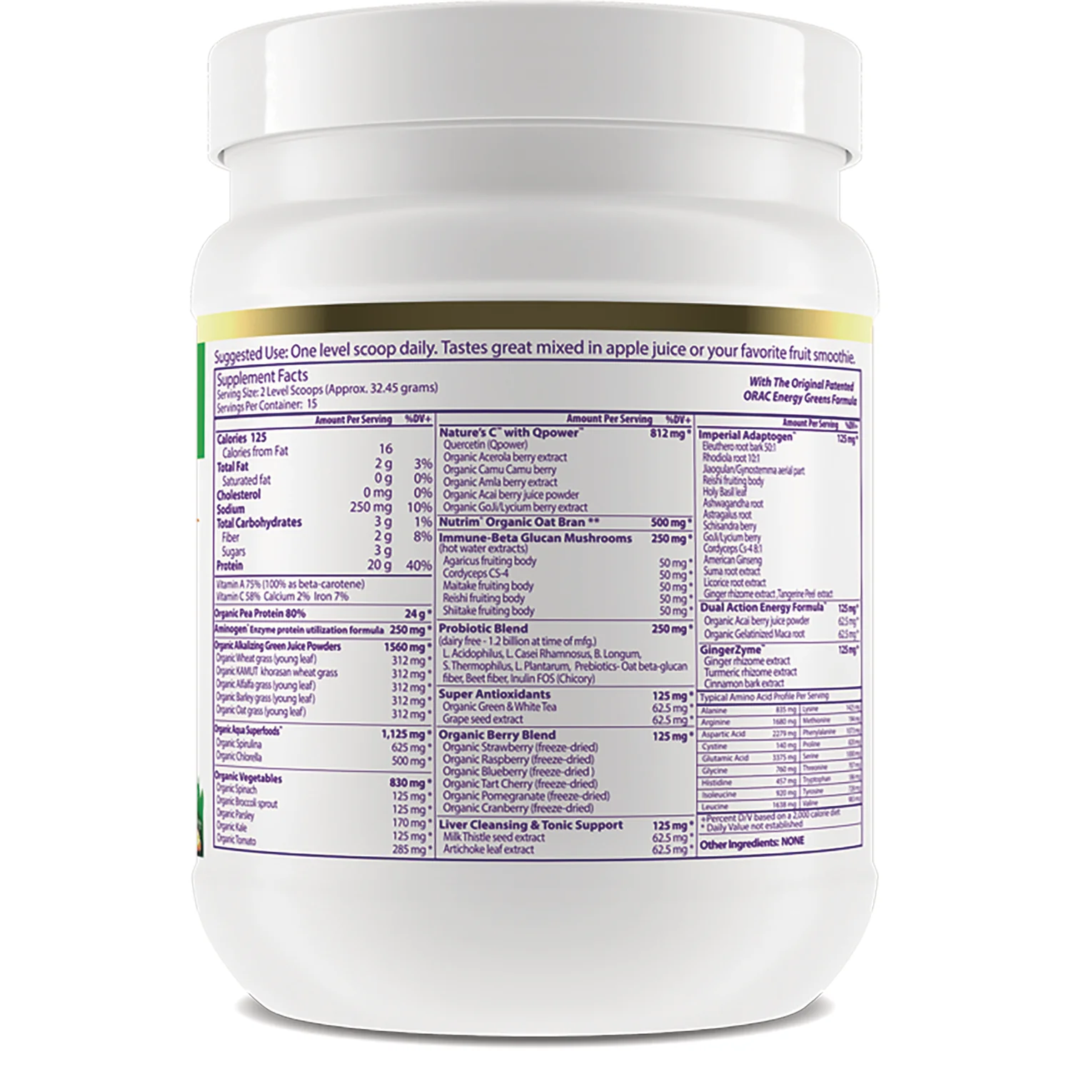 Protein & Greens - Original Unflavored - Image 2