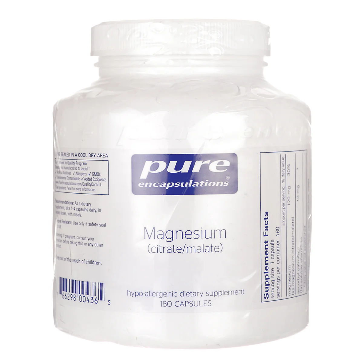 Magnesium (citrate/malate)