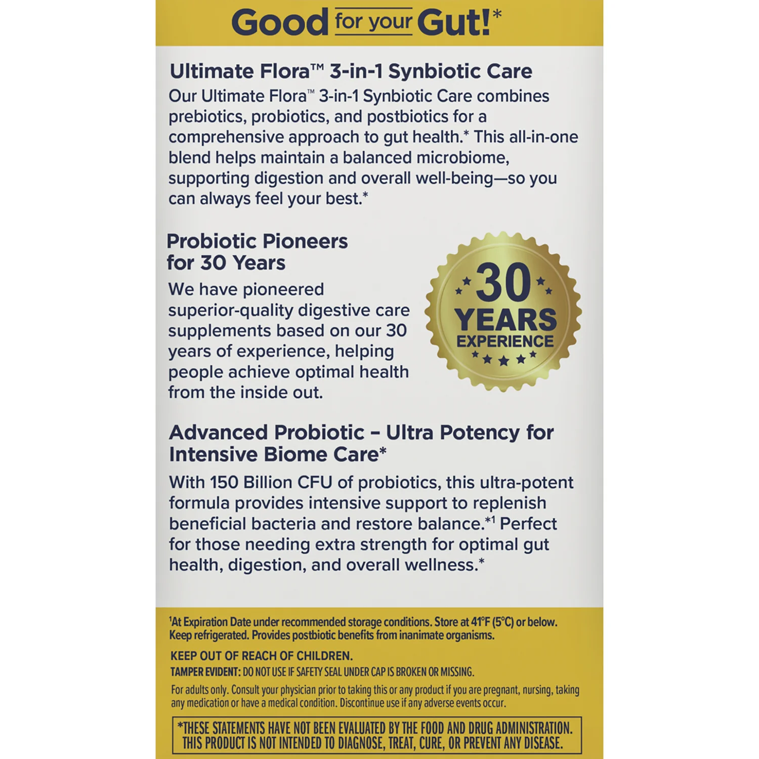 Ultimate Flora Pre & Probiotic - Image 3