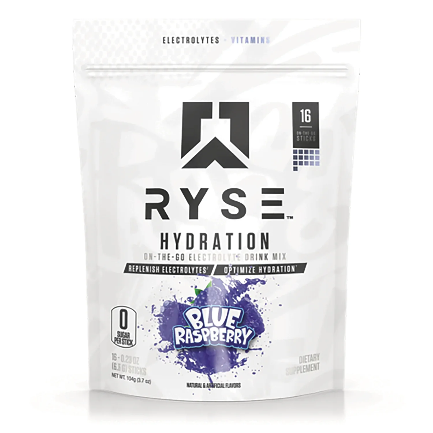 Hydration Electrolyte Drink Mix - Blue Raspberry