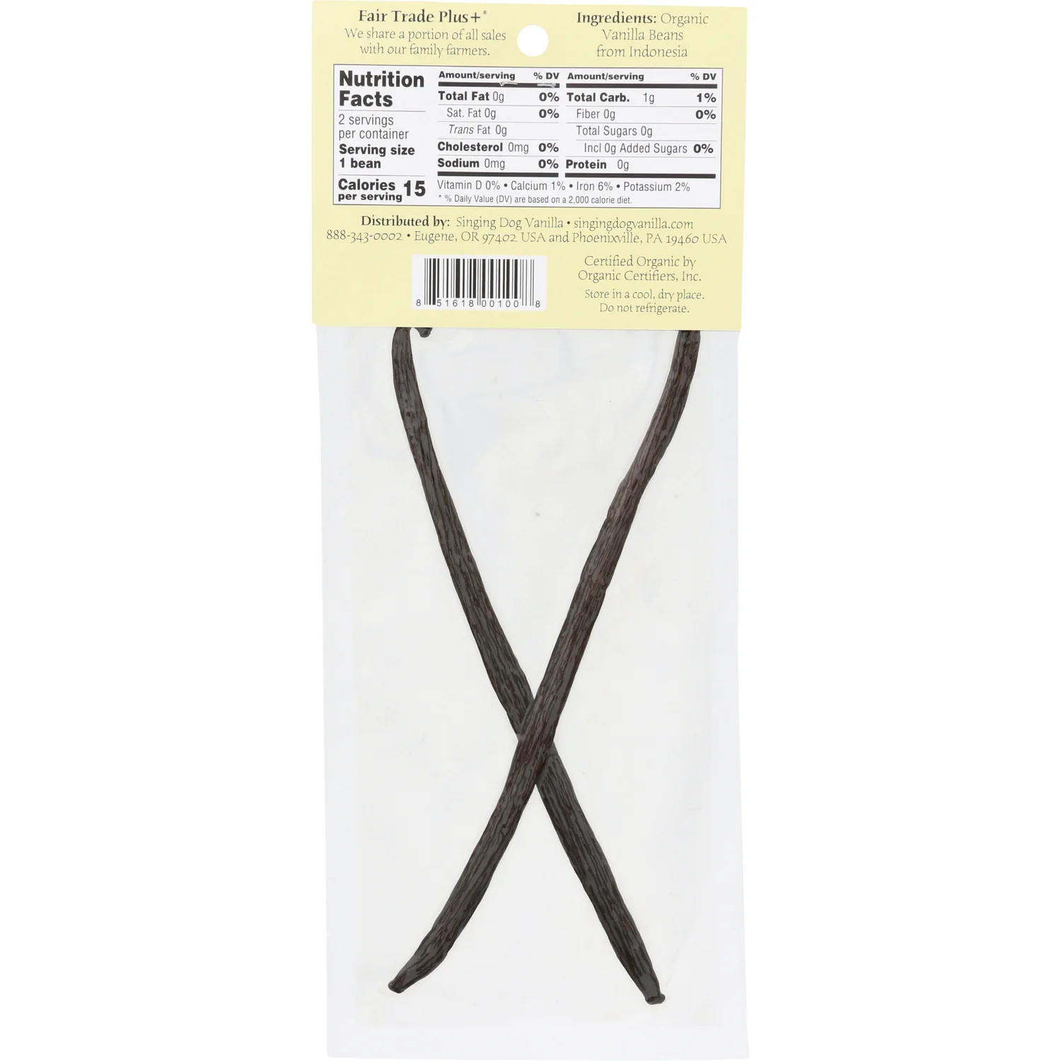 Organic Vanilla Beans - Image 2
