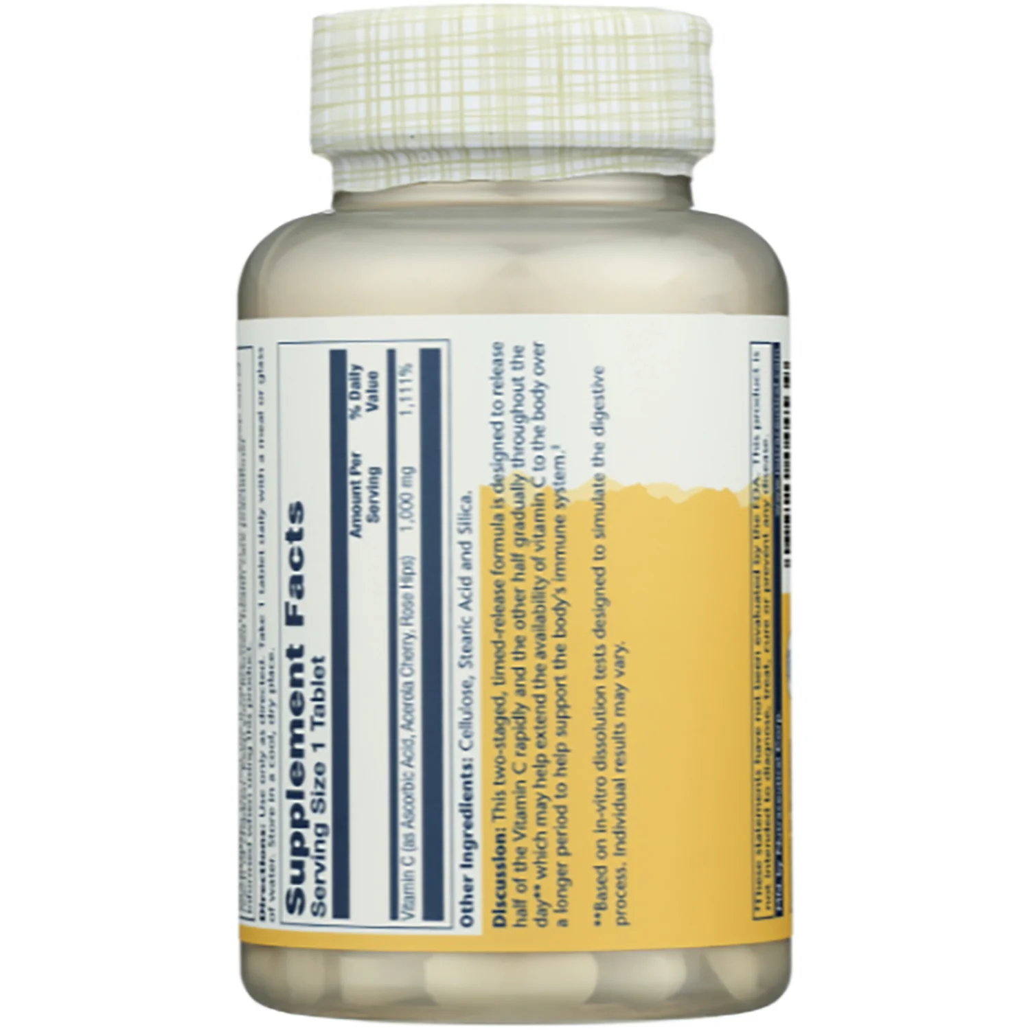 Timed Release Vitamin C with Rose Hip & Acerola - Image 3