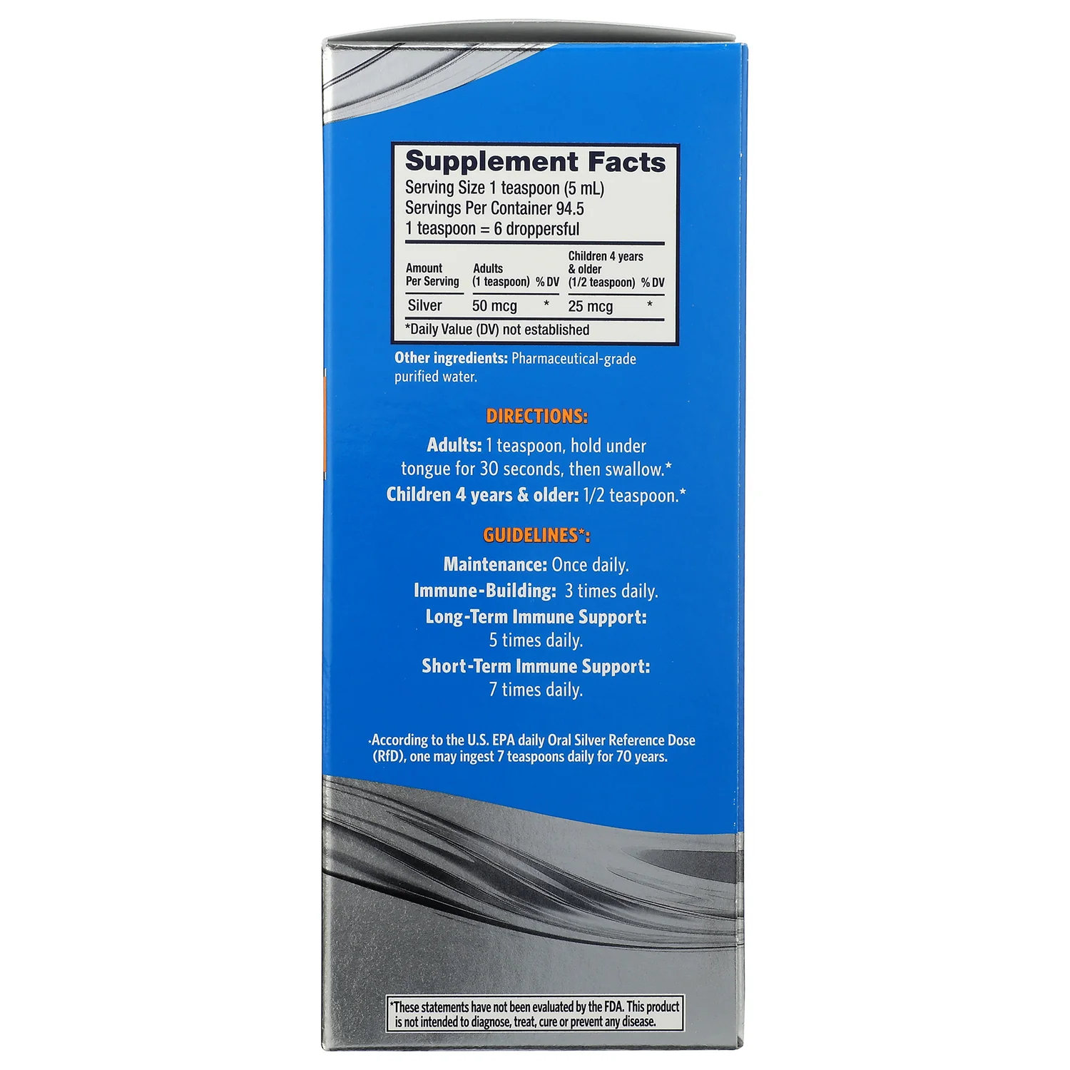 Immune Support Bio-Active Silver Hydrosol - Image 2
