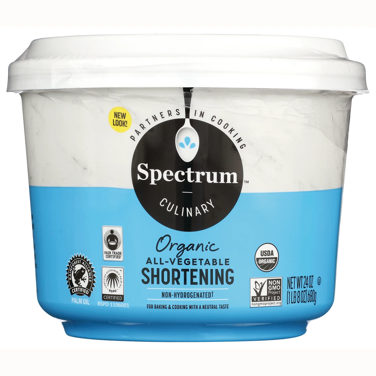 Organic All-Vegetable Shortening