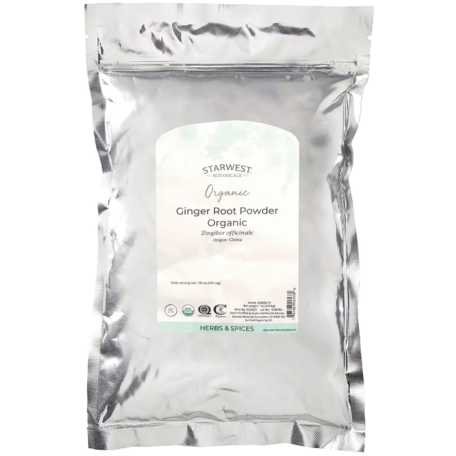 Ginger Root Powder Organic