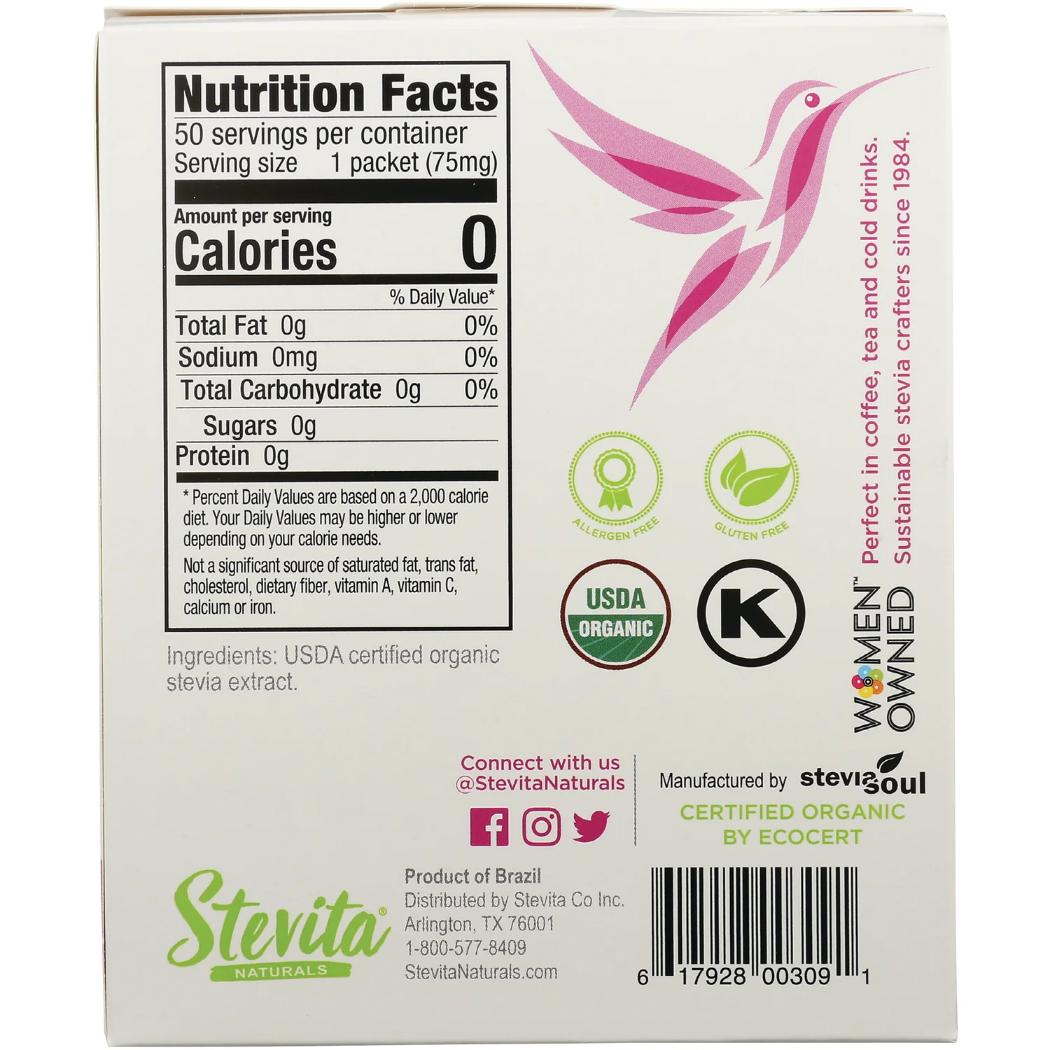 Organic Stevia - Extra Sweet - Image 2