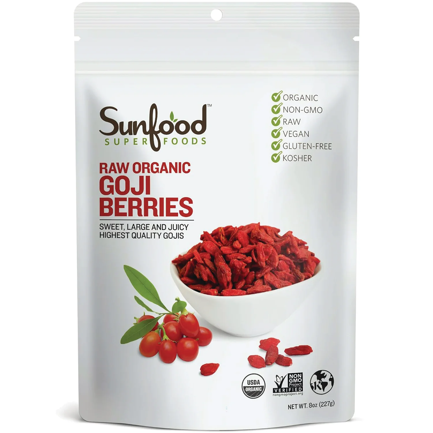 Raw Organic Goji Berries