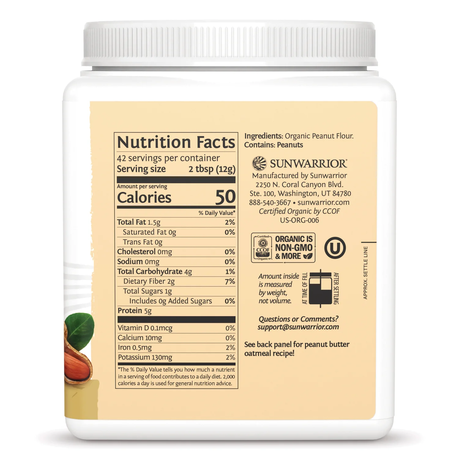 Harvest Peanut Butter Powder - Image 2